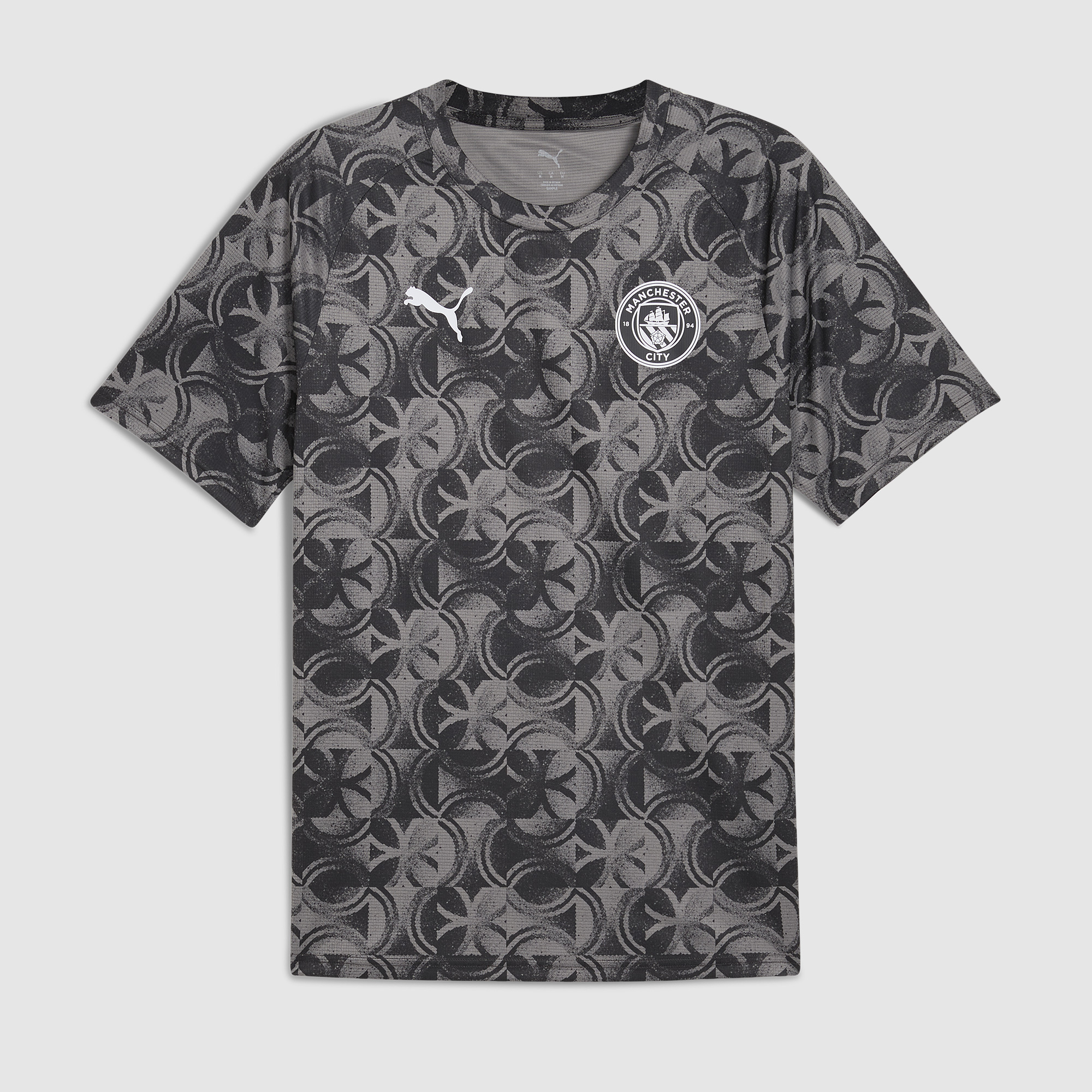Puma Manchester City 25 26 Pre Match Shirt Black