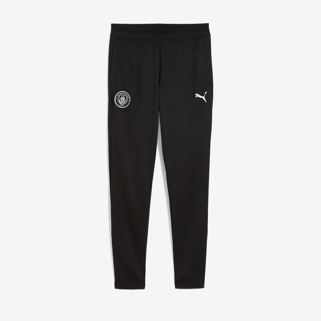 Puma Manchester City 25 26 Kids Training Pant W Pockets Black