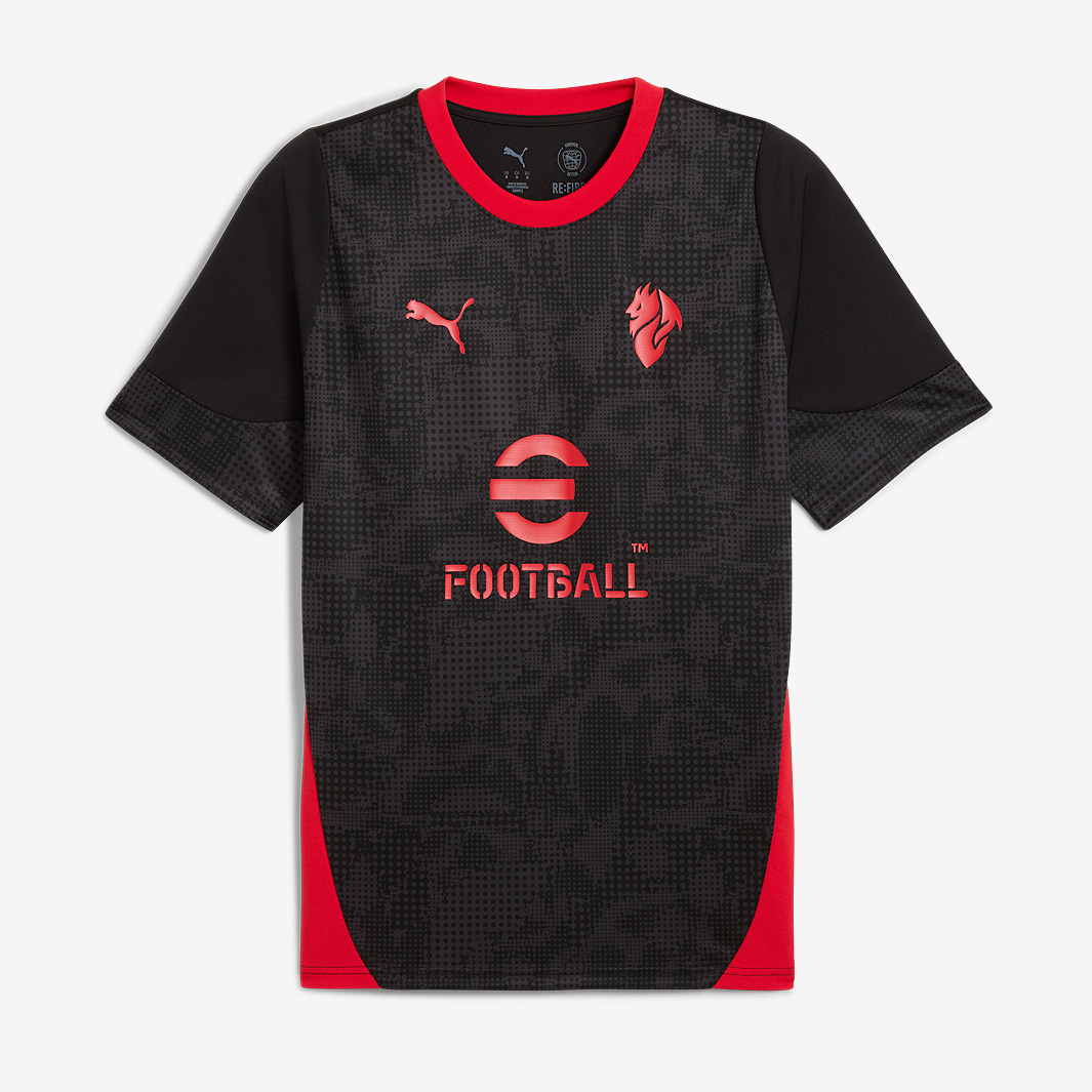 Puma Ac Milan 25 26 Training Shirt Black