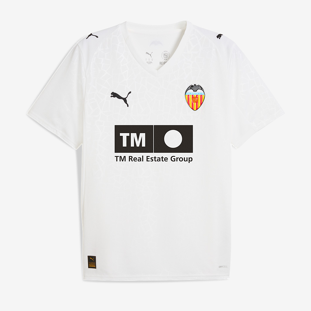 Puma Valencia 25 26 Home Shirt White