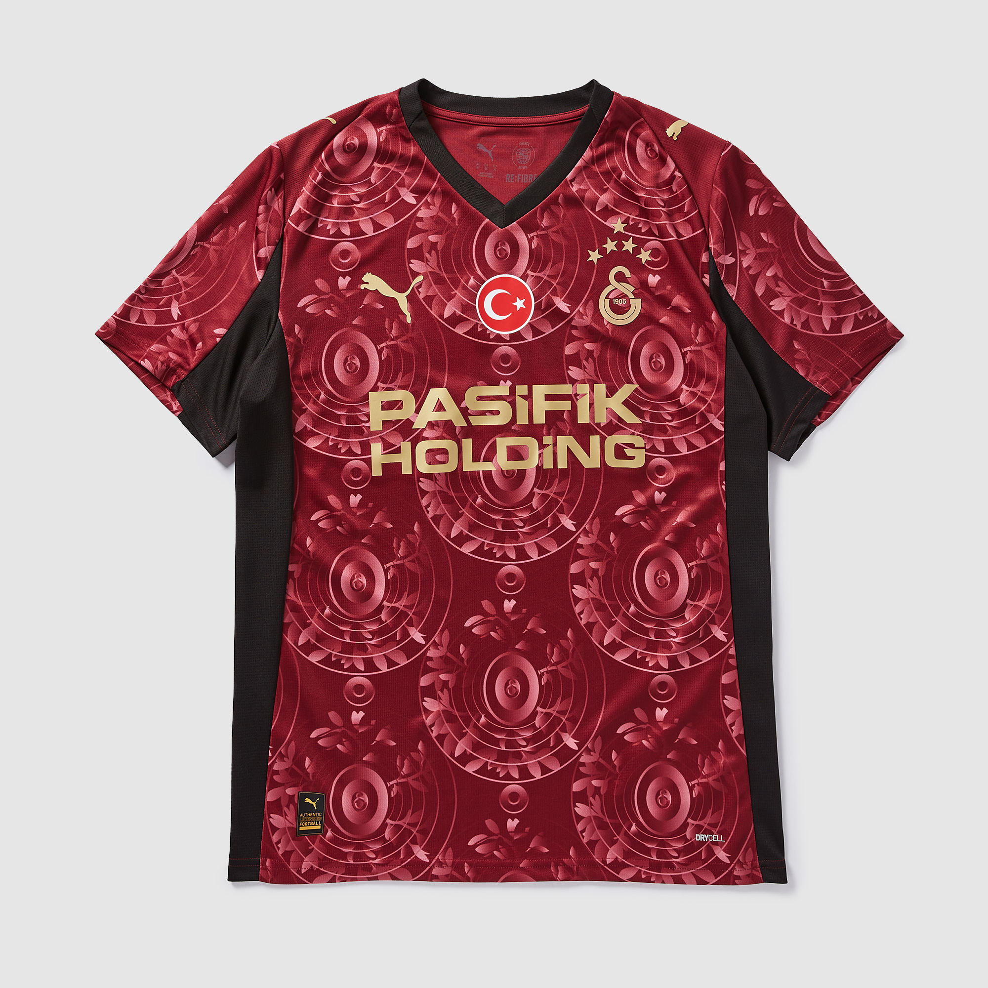 Puma Galatasaray S.k. 25 26 Third Shirt W O Sponsor Red