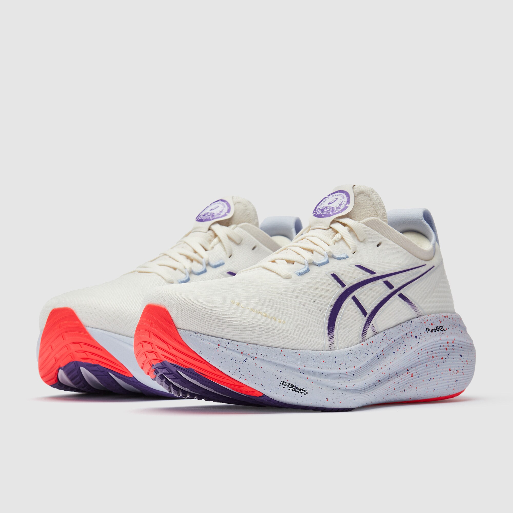 Asics Gel-Nimbus 27 Tokyo - Cream/Edo Purple - Mens Shoes | Pro