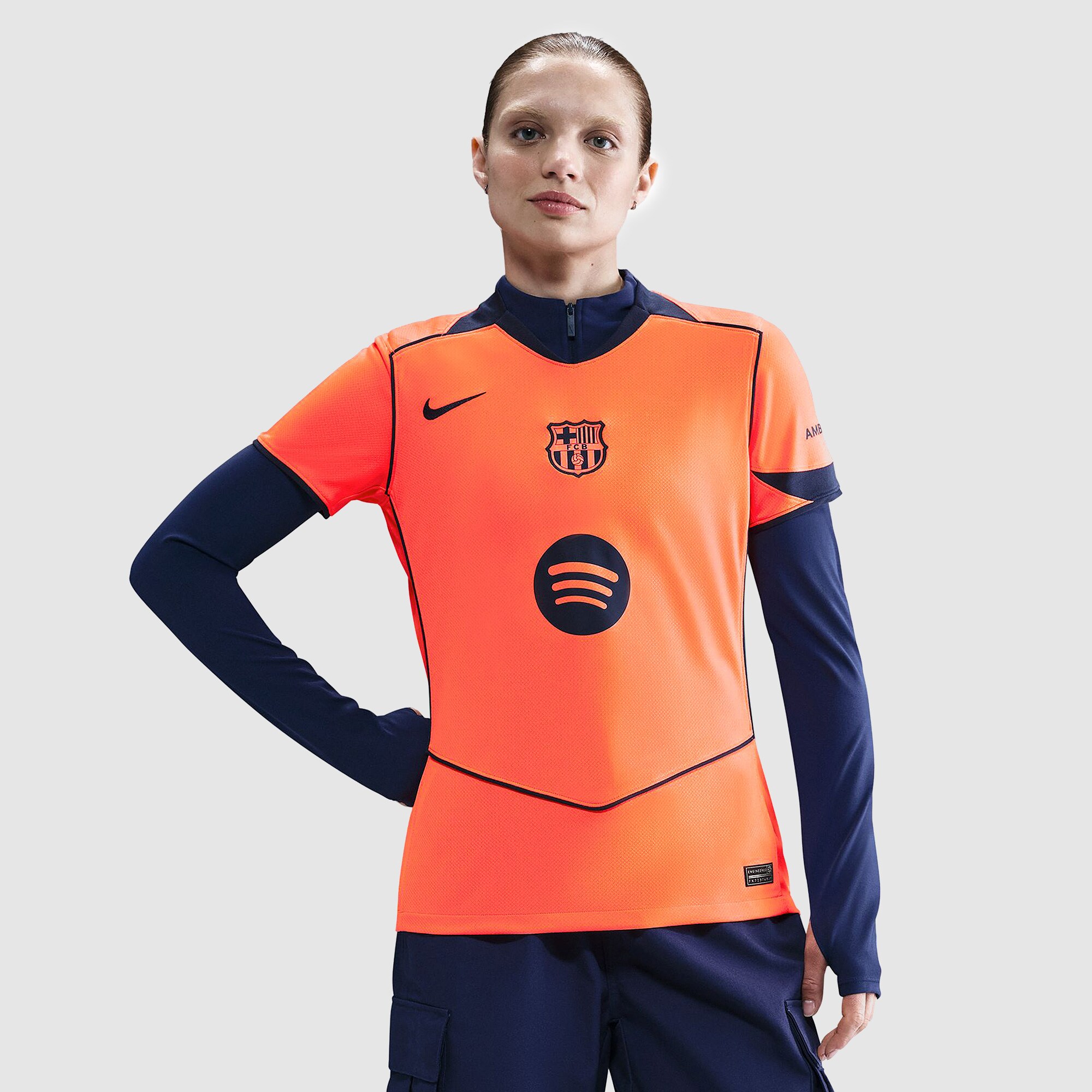 Nike FC Barcelona 25/26 Womens Dri-FIT Stadium Third Shirt