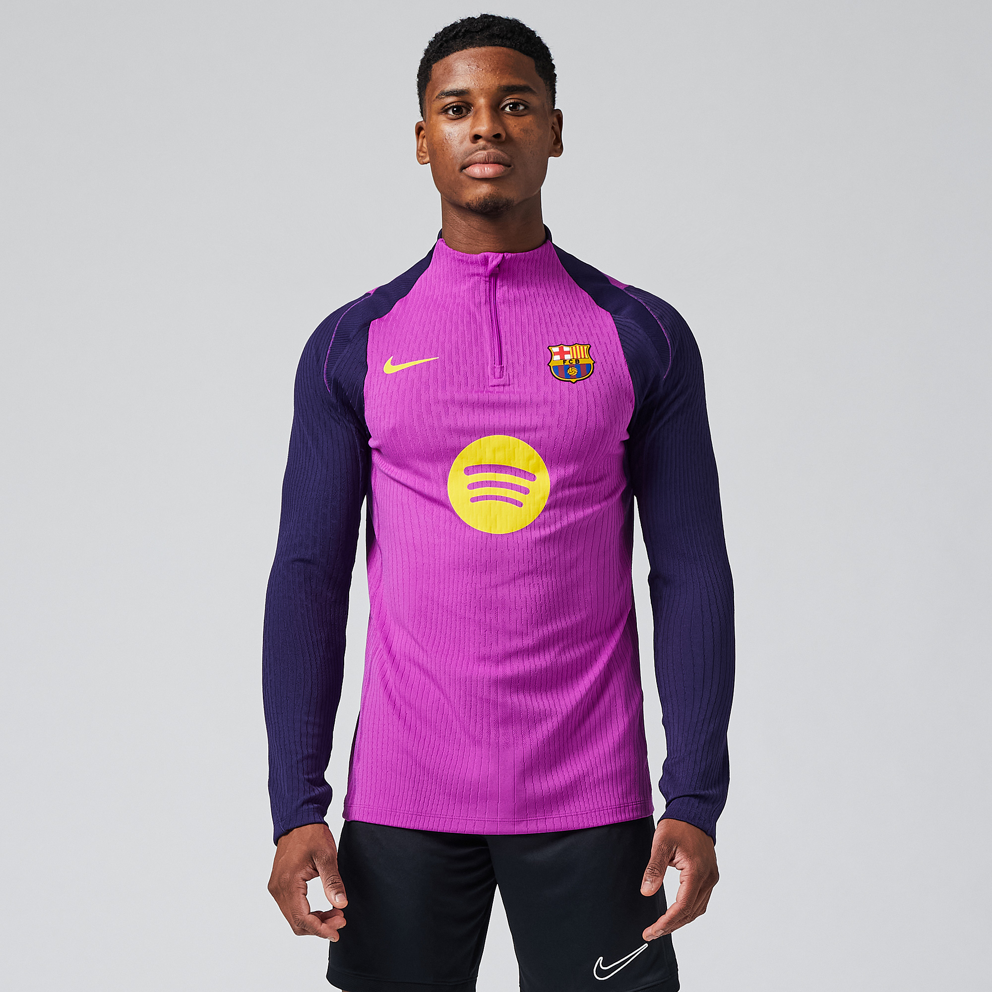 Nike Fc Barcelona 25 26 Dri Fit Adv Drill Top Purple