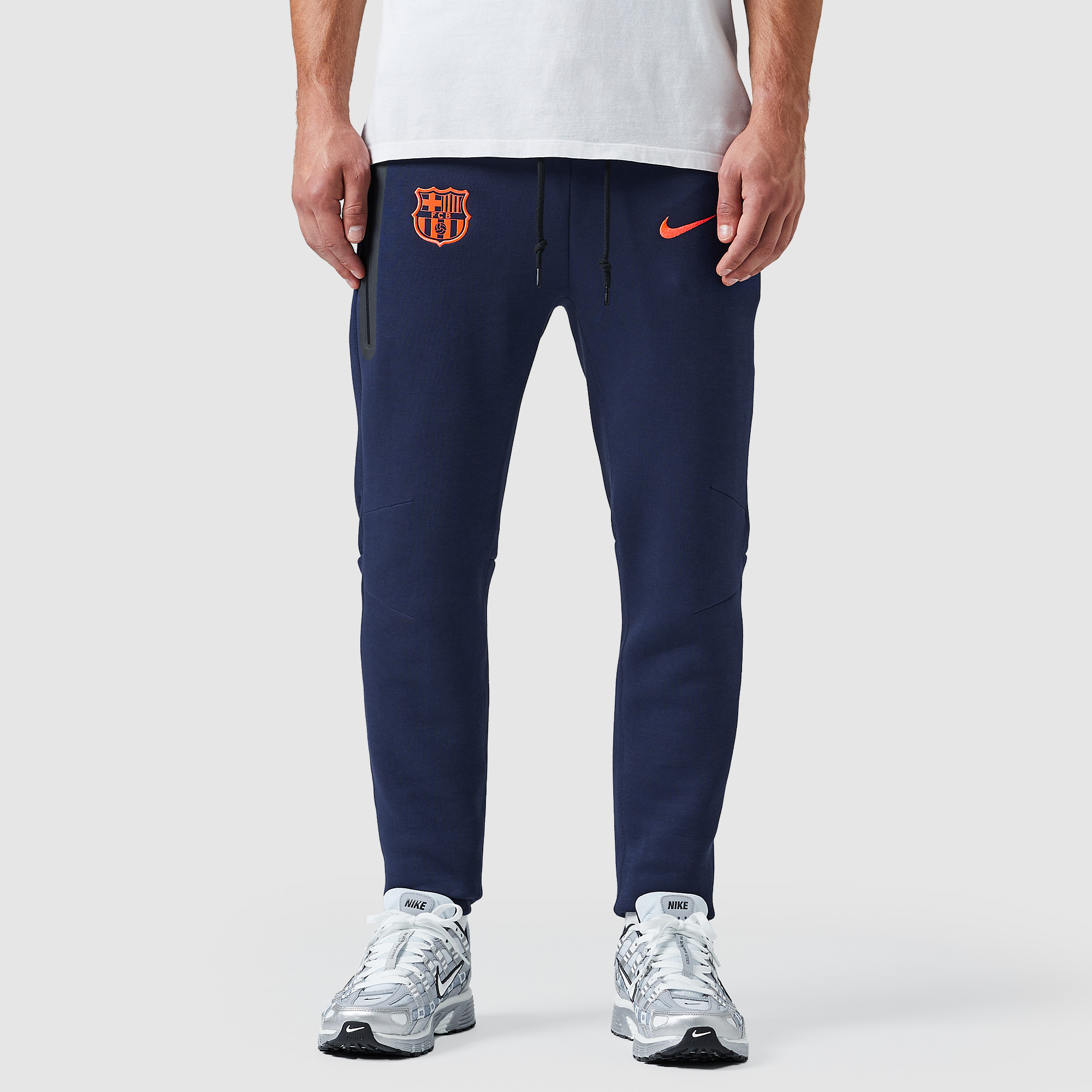 Nike Fc Barcelona 25 26 Tech Fleece Third Joggers Blue