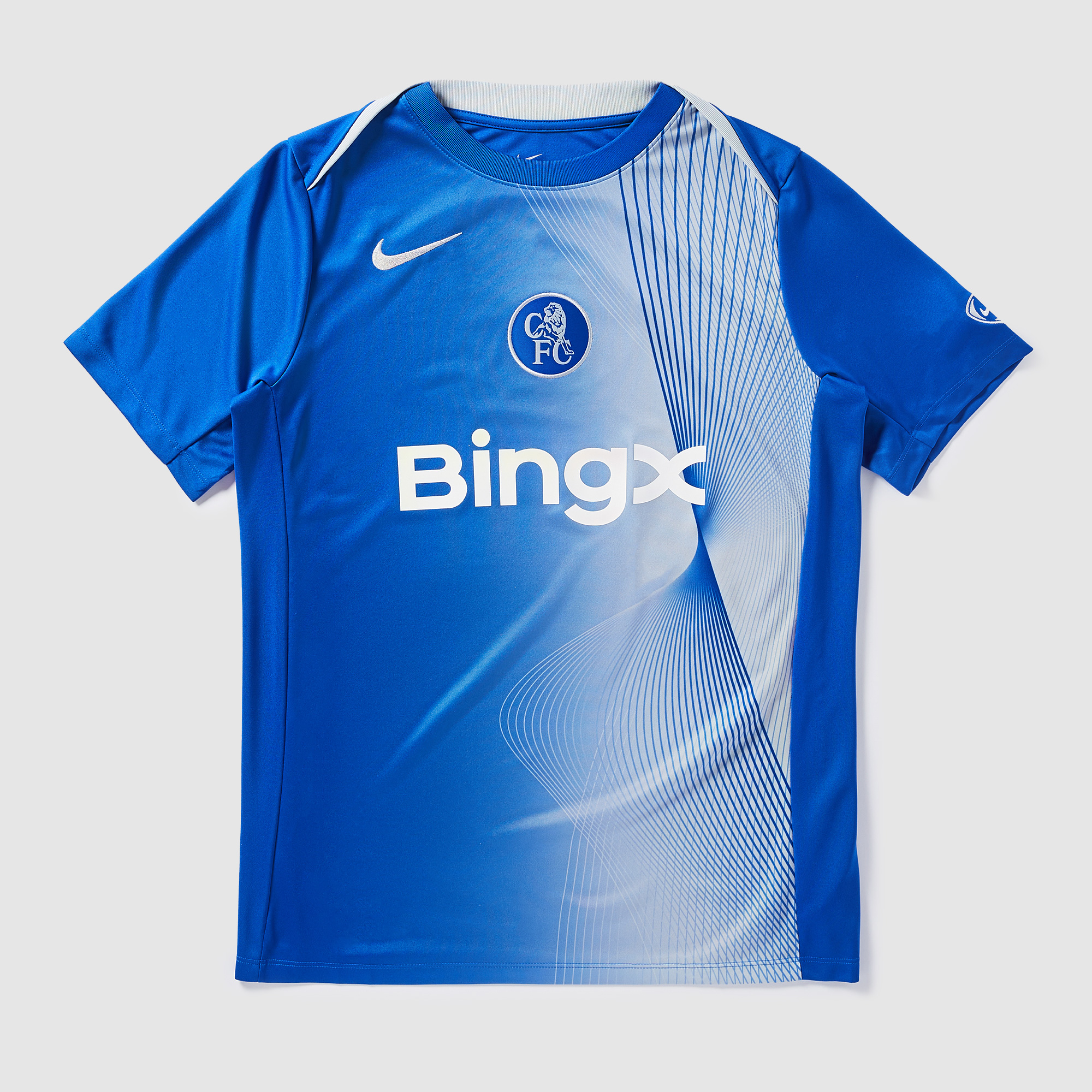 Nike Chelsea 25 26 Academy Pro Pre Match Total 90 Third Shirt Blue