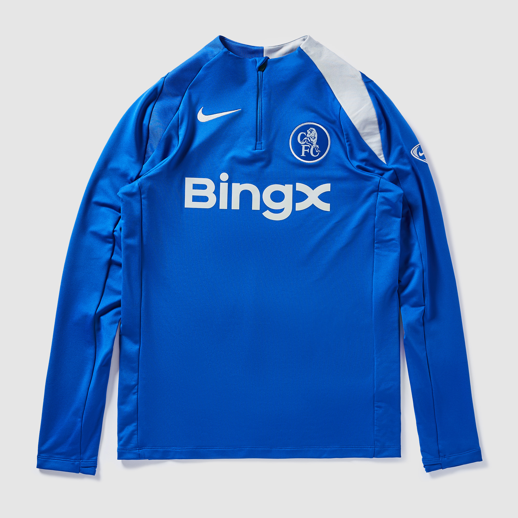 Nike Chelsea 25 26 Dri Fit Strike Third Drill Top Blue