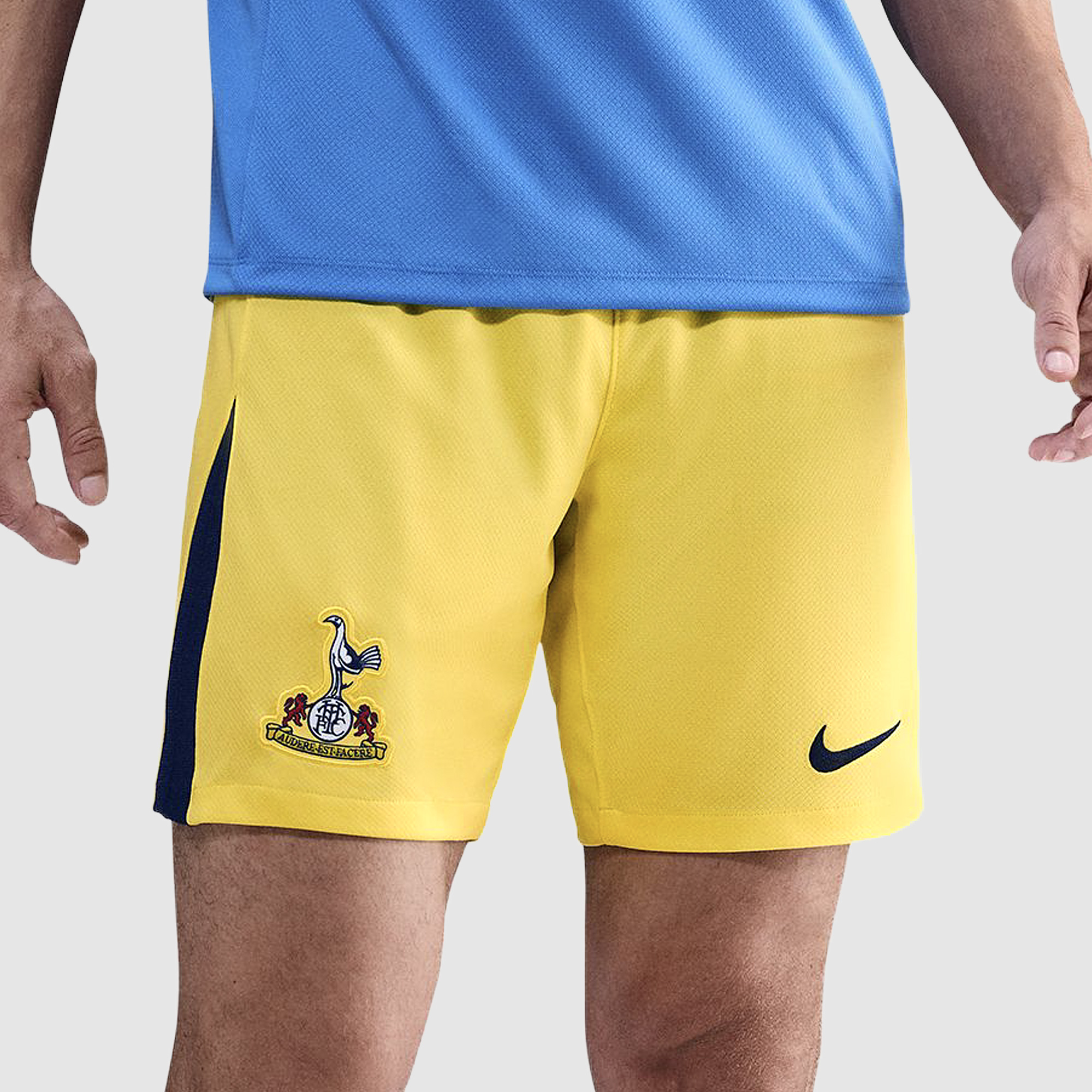 Nike Tottenham Hotspur 25 26 Dri Fit Stadium Third Shorts Yellow