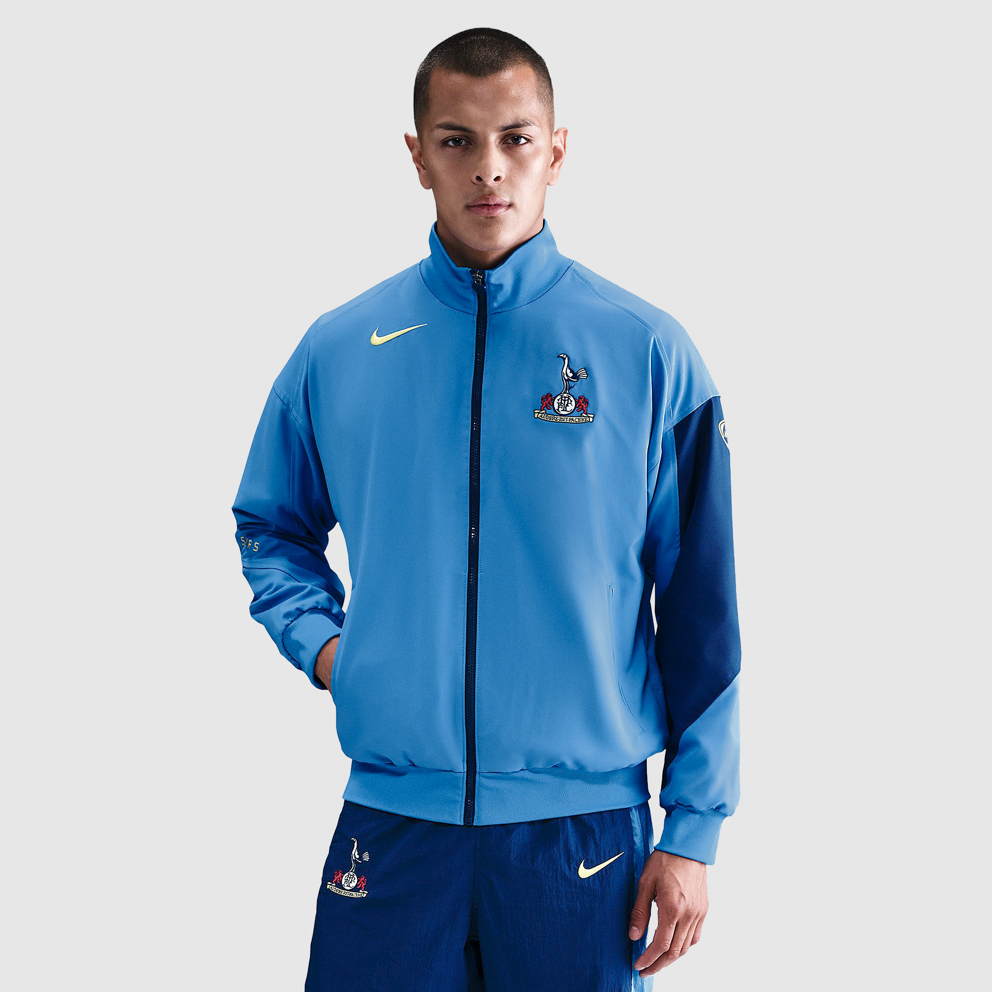 Nike Tottenham Hotspur 25 26 Dri Fit Strike Third Anthem Jacket Blue