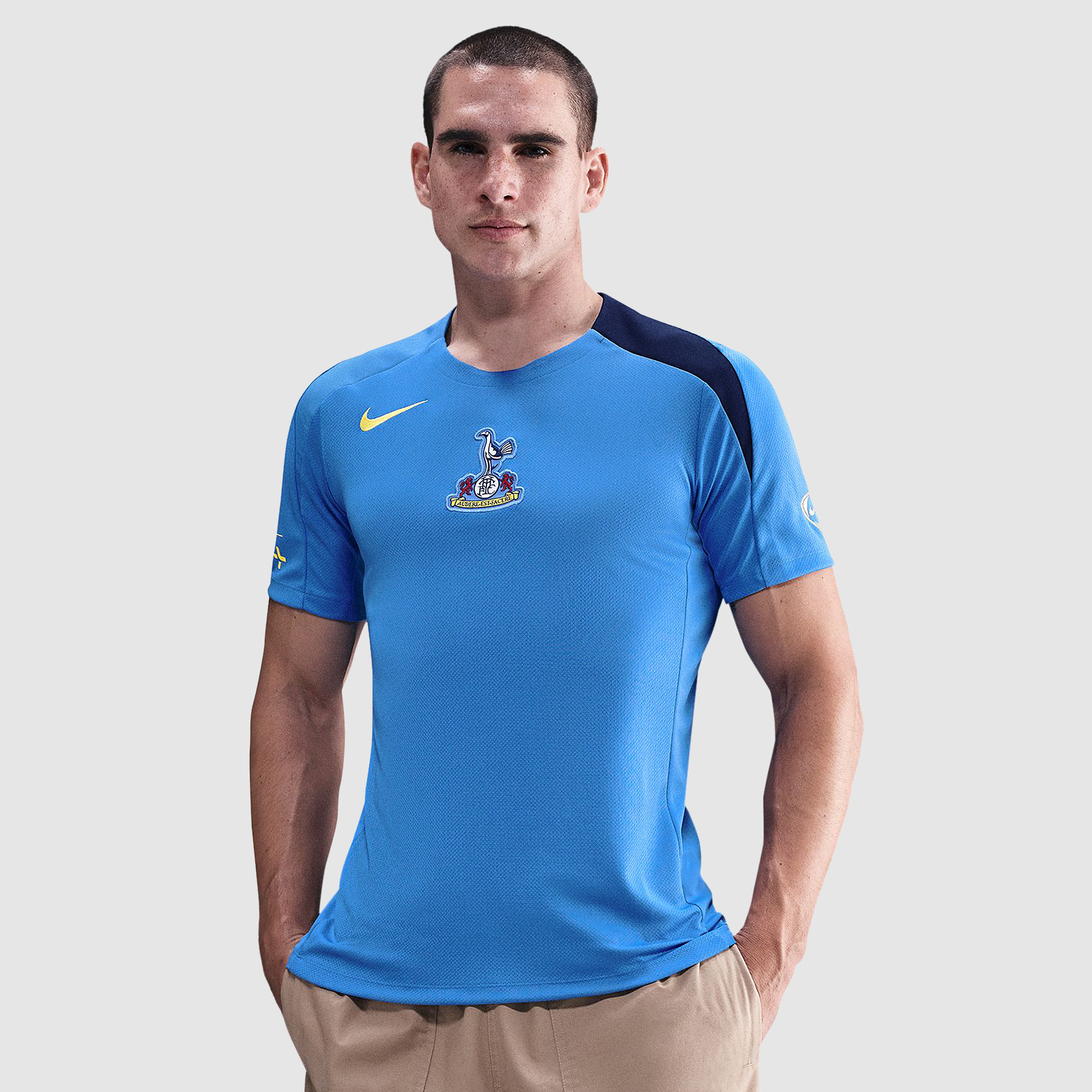 Nike Tottenham Hotspur 25 26 Dri Fit Strike Third Shirt Blue