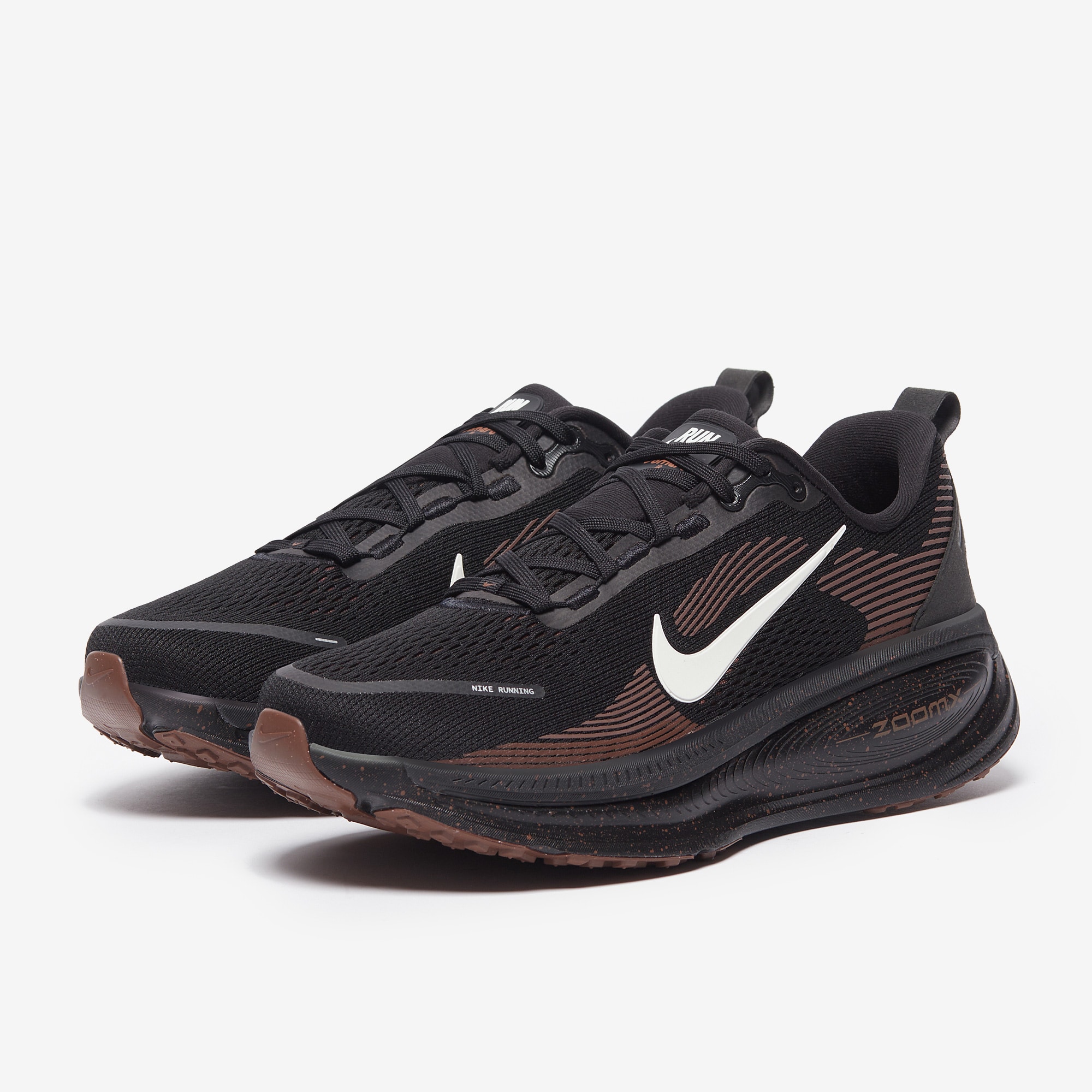 black and brown nike shoes