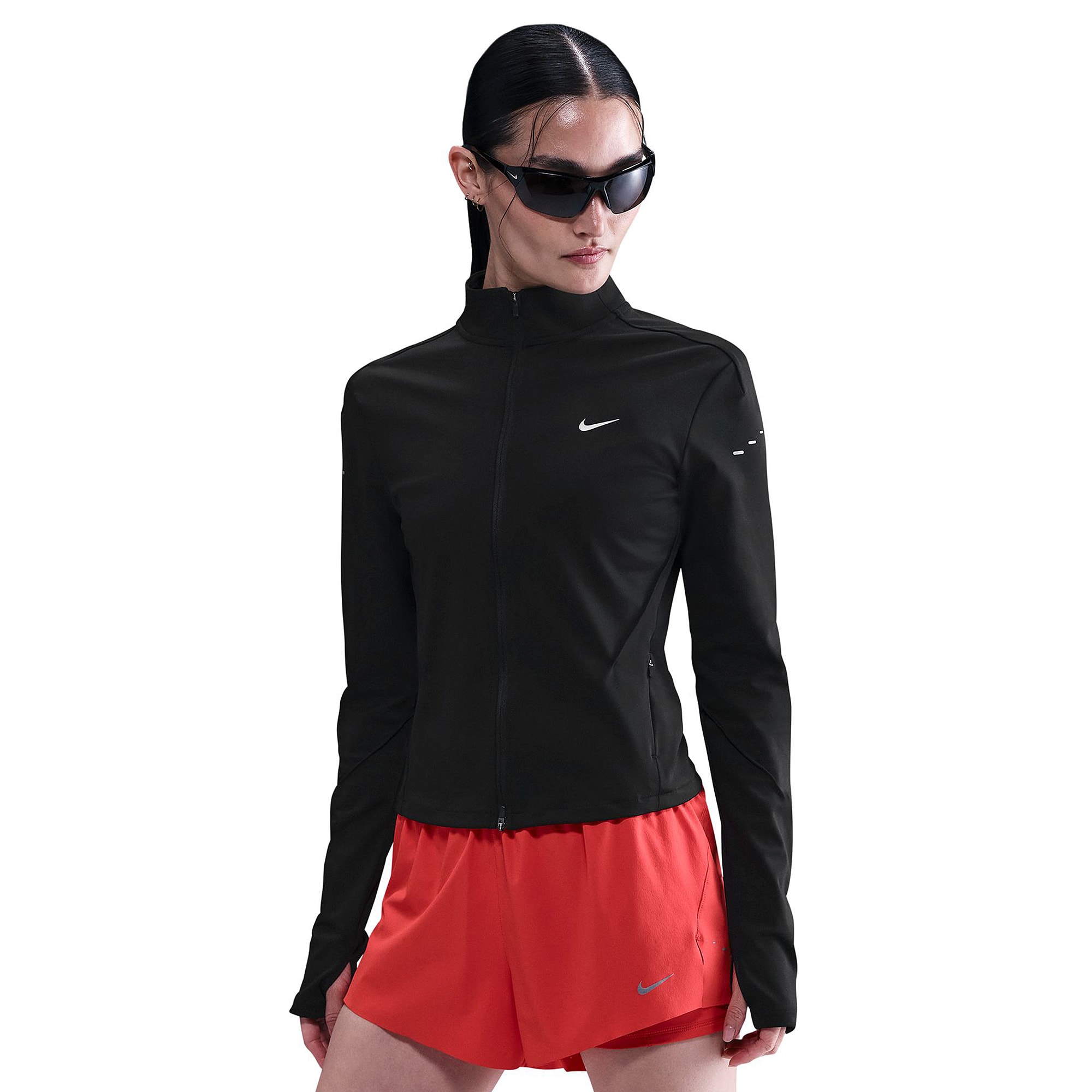 nike women's jacket with thumb holes