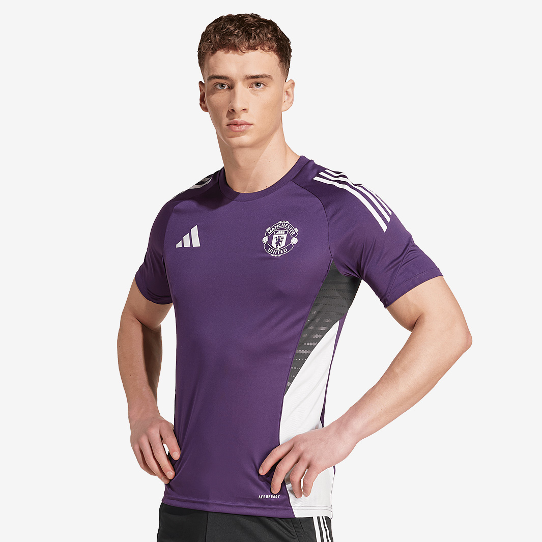 Adidas Manchester United 25 26 Training Shirt Purple