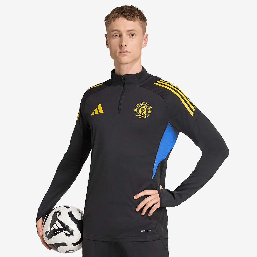 Adidas Manchester United 25 26 Tiro 25 Training Top Black
