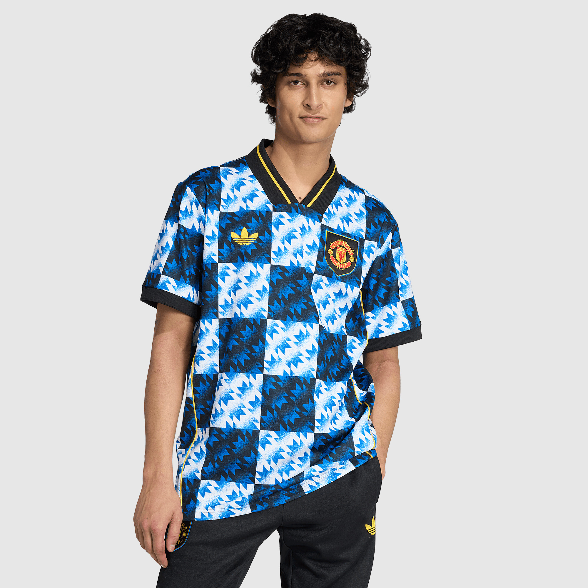 Adidas Originals Manchester United 25 26 Lifestyler Shirt Multi