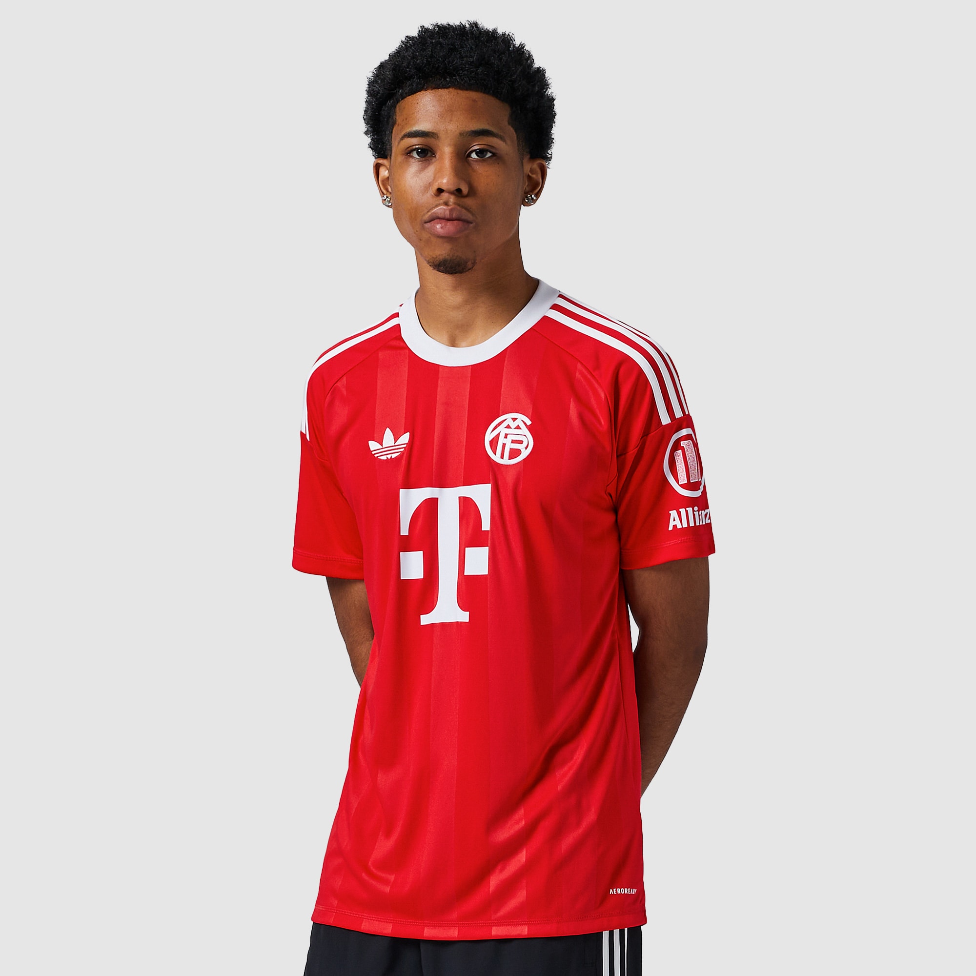 adidas Originals Bayern Munich 25/26 Third GK Shirt - Pure Ruby