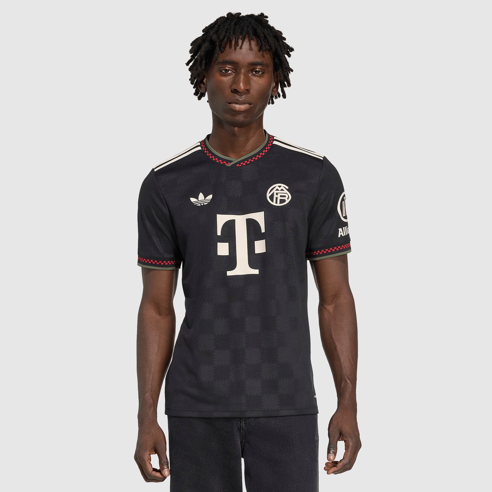 adidas Originals Bayern Munich 25/26 Third Shirt - Black - Mens