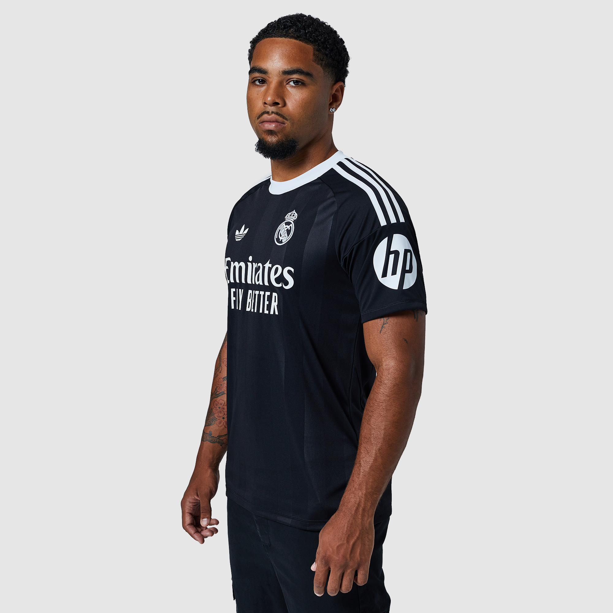 Adidas Originals Real Madrid 25 26 Third Gk Shirt Black