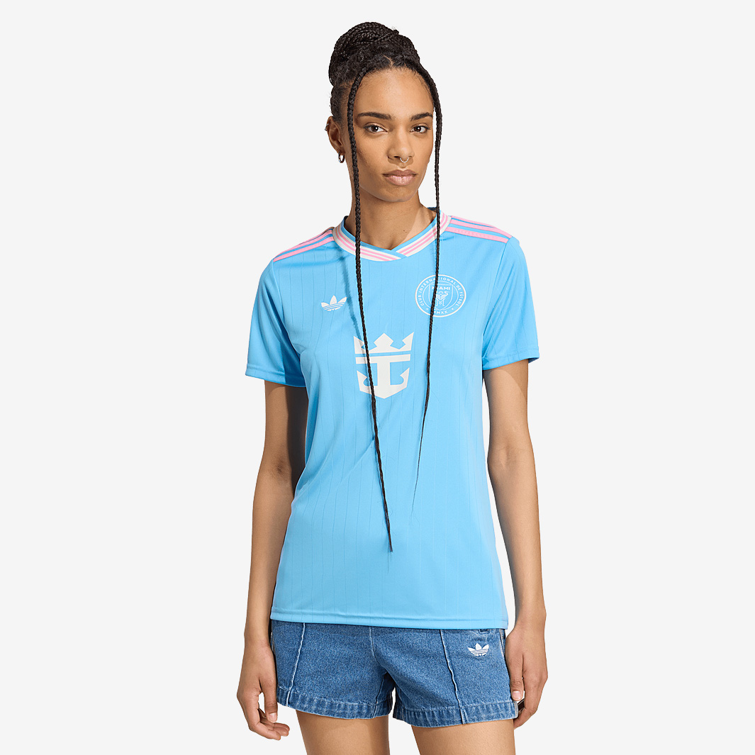 Adidas Originals Inter Miami 2025 Womens Third Shirt Blue