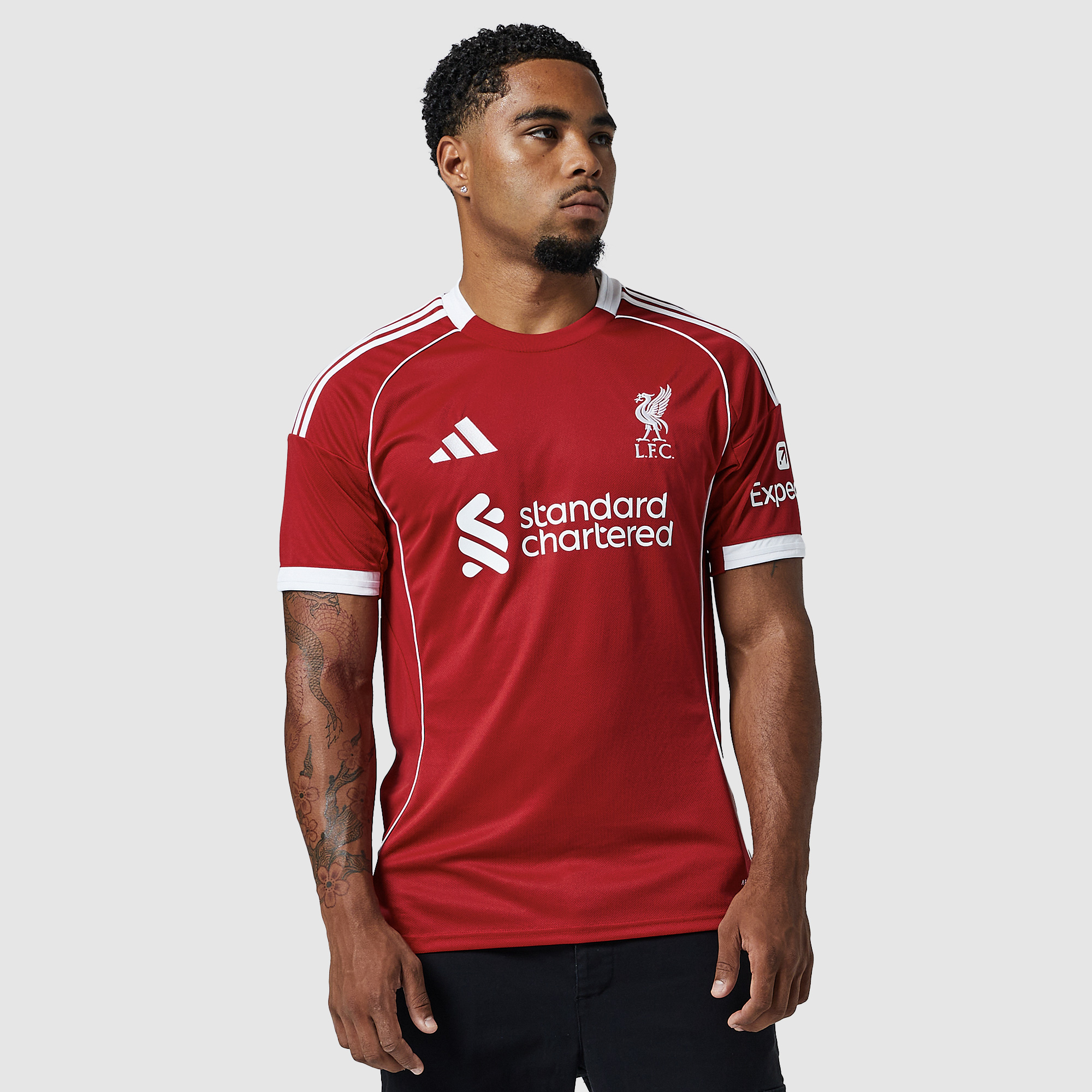 Adidas Liverpool 25 26 Home Shirt Red