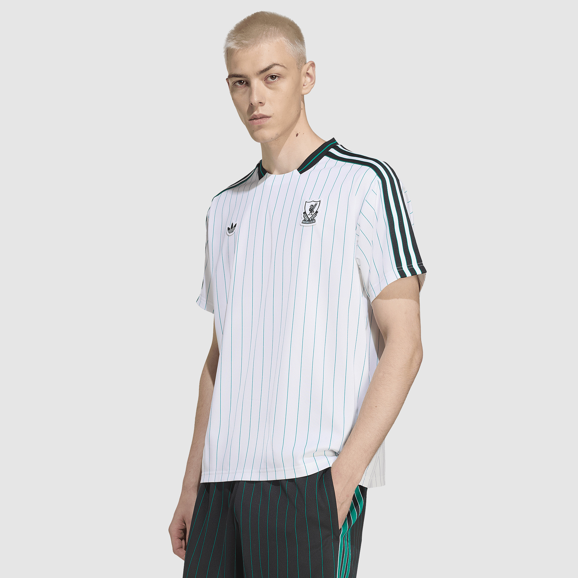 Adidas Originals Liverpool 25 26 Terrace Icon Shirt White Men's Extra Large