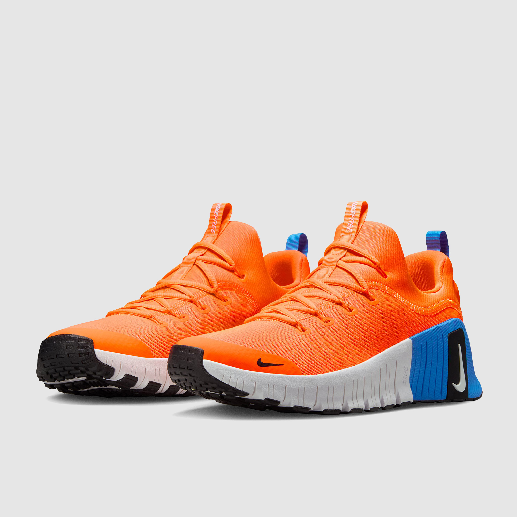 Nike Free Metcon 6 Total White Photo Blue Black Orange