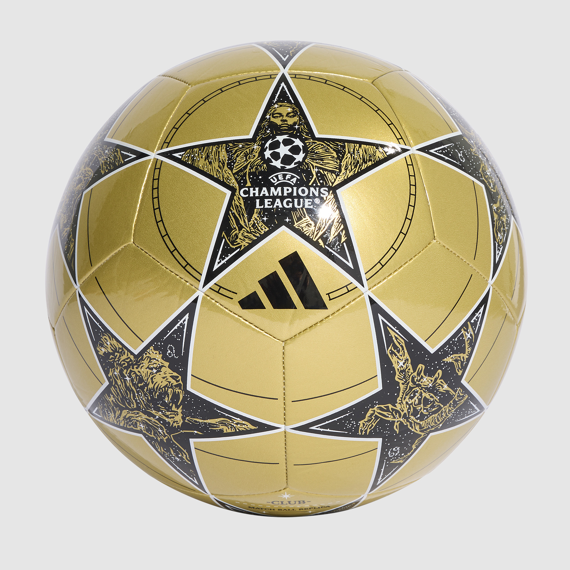 Adidas Uefa Champions League 25 26 Club Football Gold