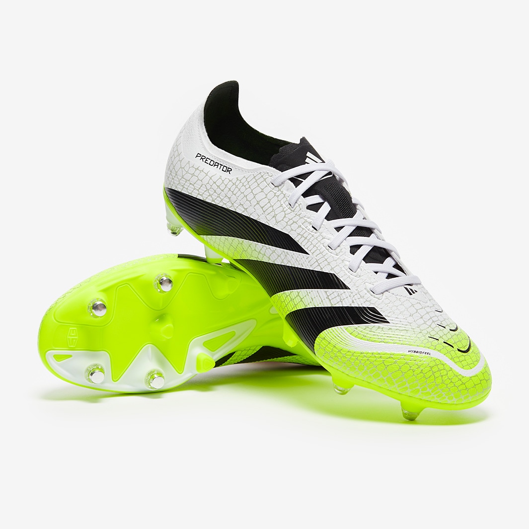 adidas Predator League SG - Ftwr Bianco/Nero Core/Limone Lucido