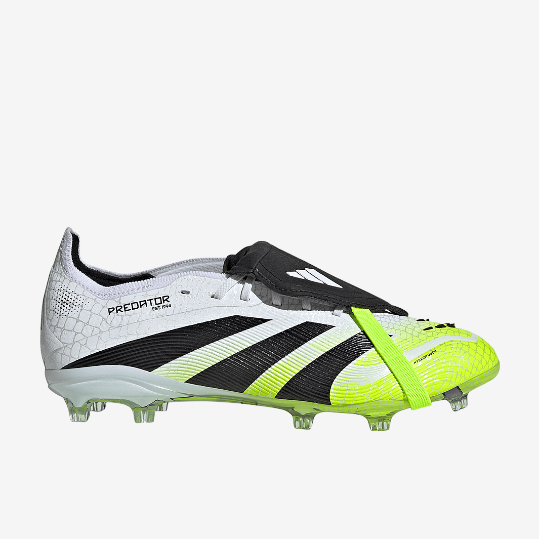 Adidas Kids Predator Elite Tongue Fg White