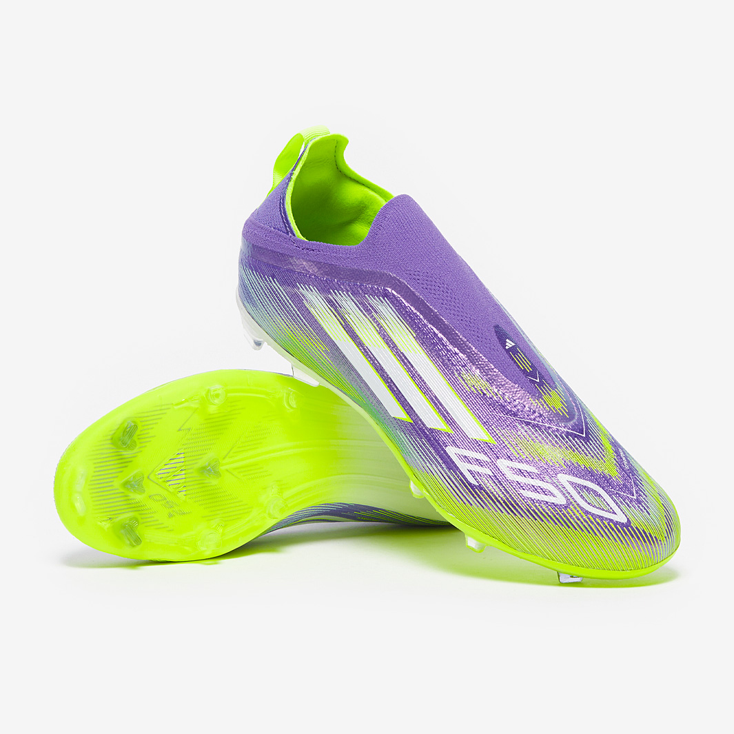 Adidas Kids F50 Elite Laceless Fg Purple
