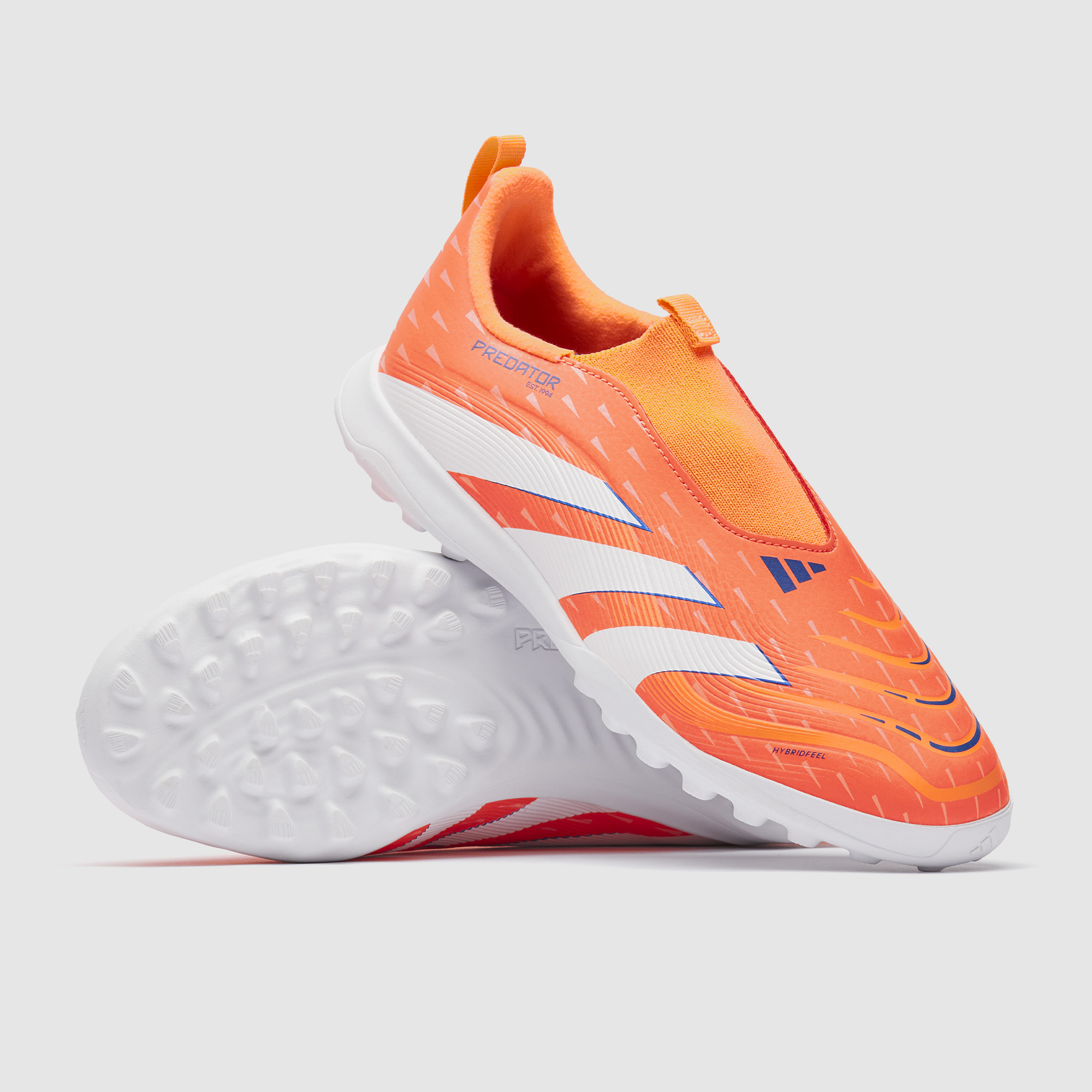 Adidas Kids Predator League Laceless Tf Orange