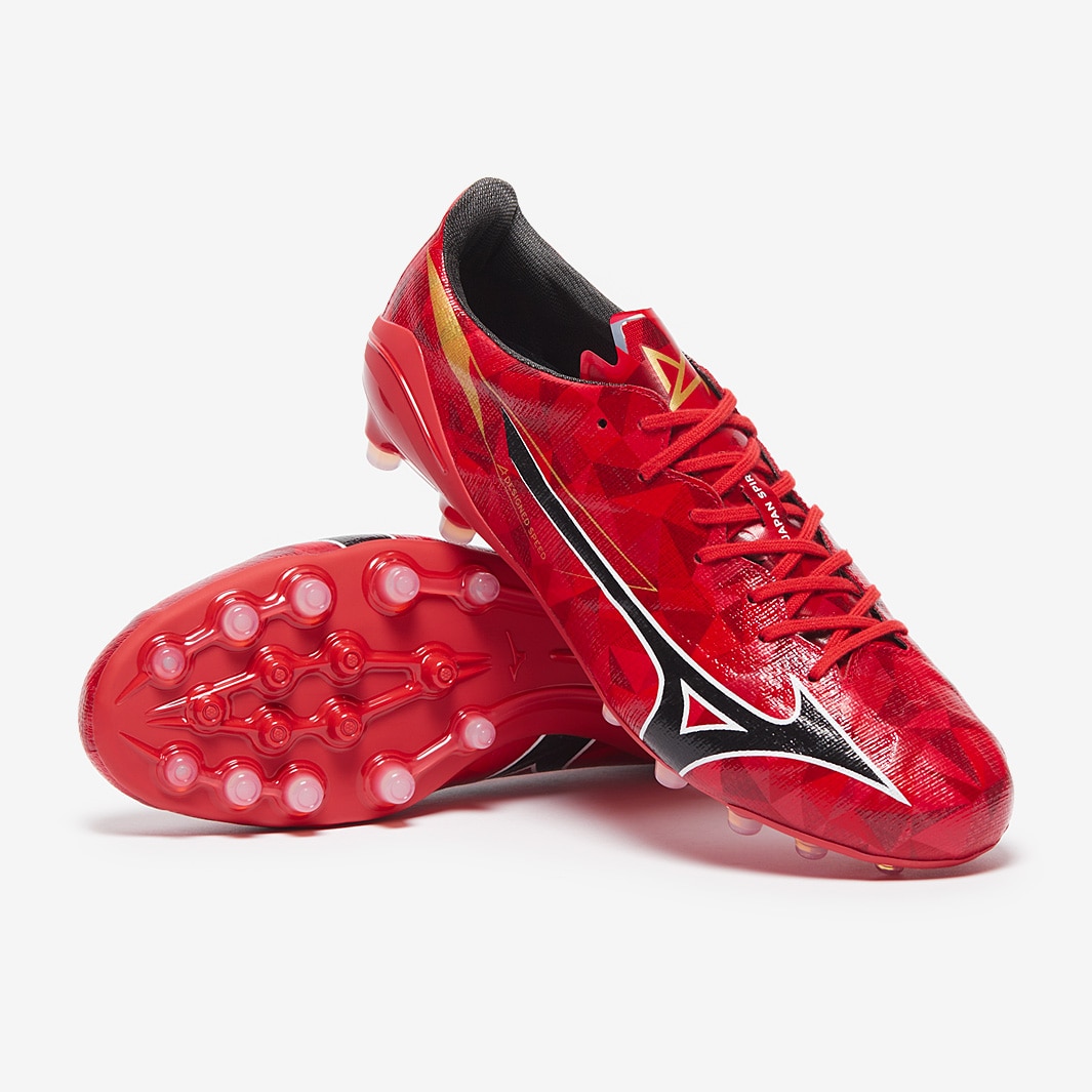 Mizuno Alpha II Made in Japan Artifical Grass - Morelia 40th Red