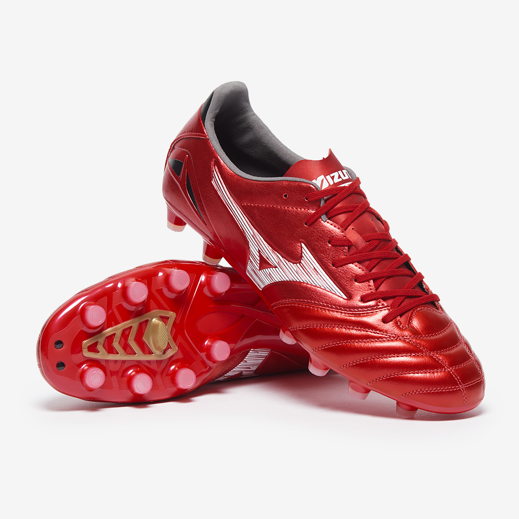 Mizuno Morelia IV Pro Firm Ground - Morelia 40th Red/White/Black