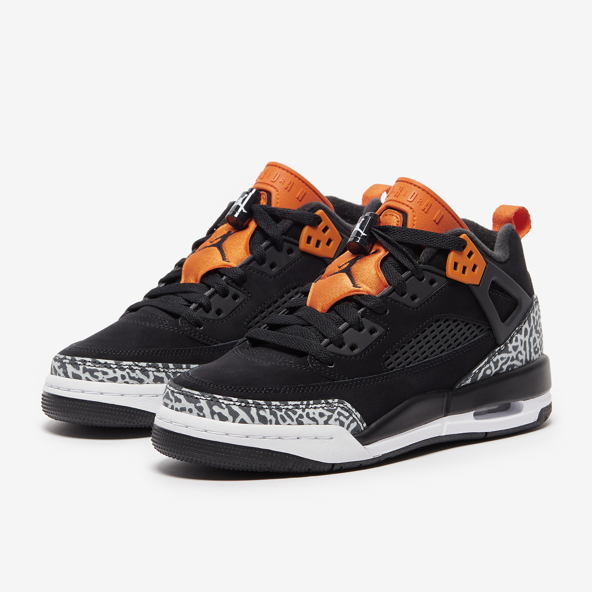 Jordan Spizike Low Older Kids Gs Starfish White Black  Kids Size 5