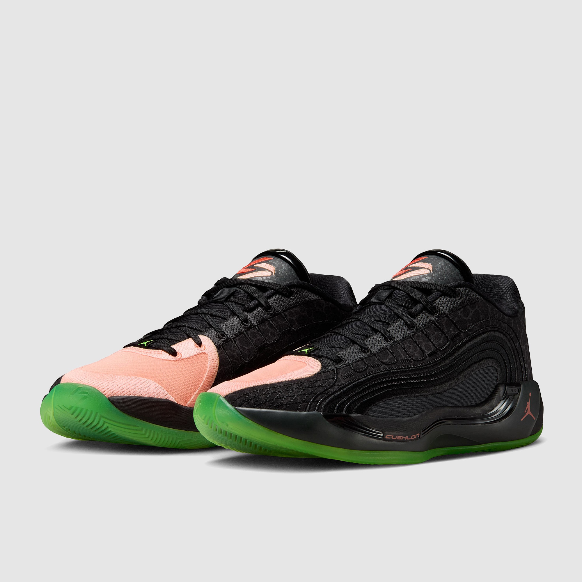 Jordan Luka 4 - Black/Team Orange/Orange Pulse - Trainers - Mens