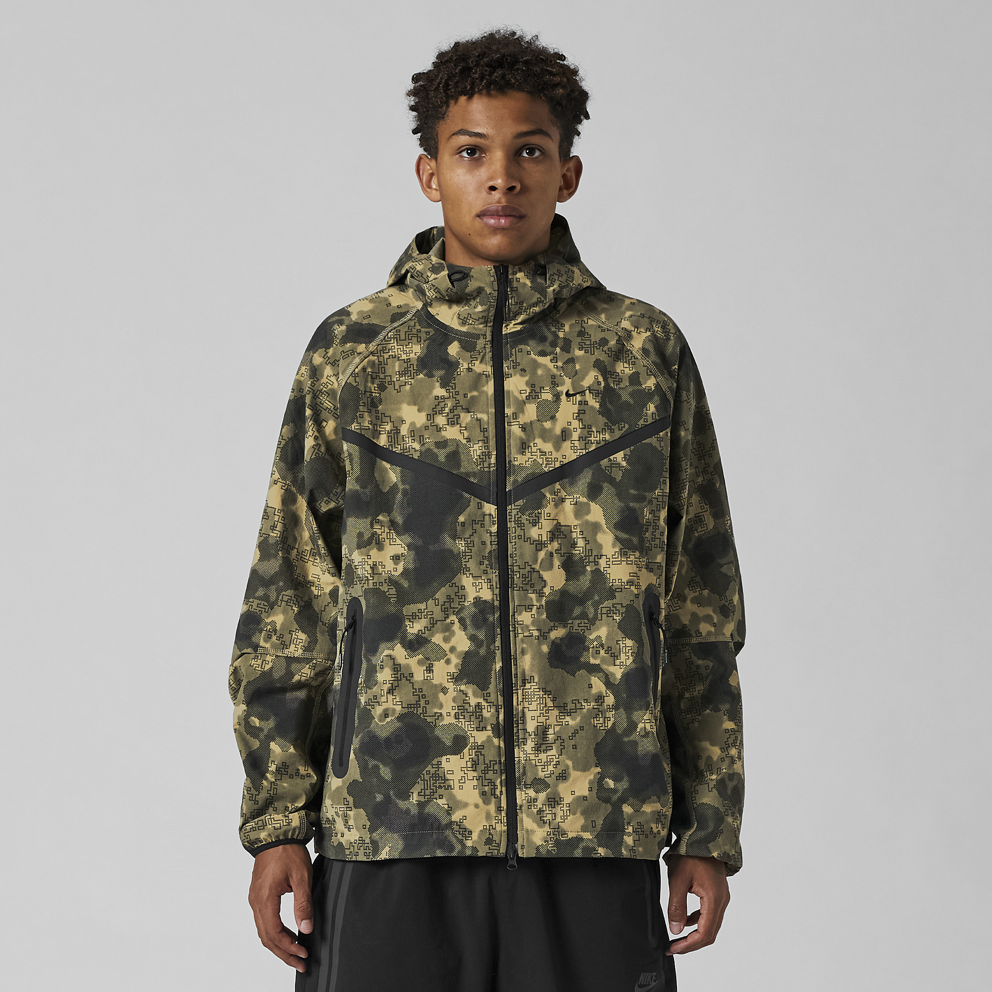 Nike Sportswear Tech Woven Jacket Neutral Olive Black Green
