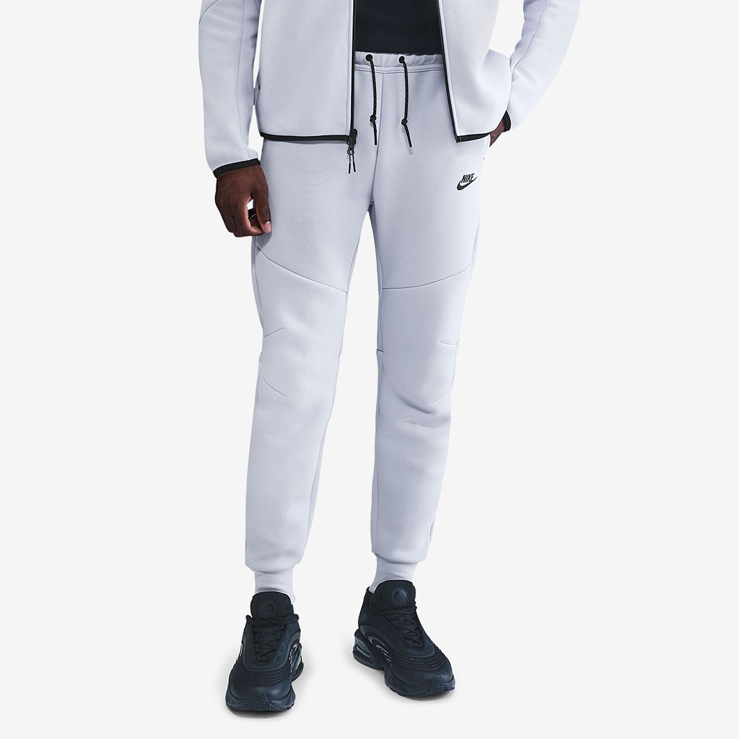 nike tech fleece grey and white joggers