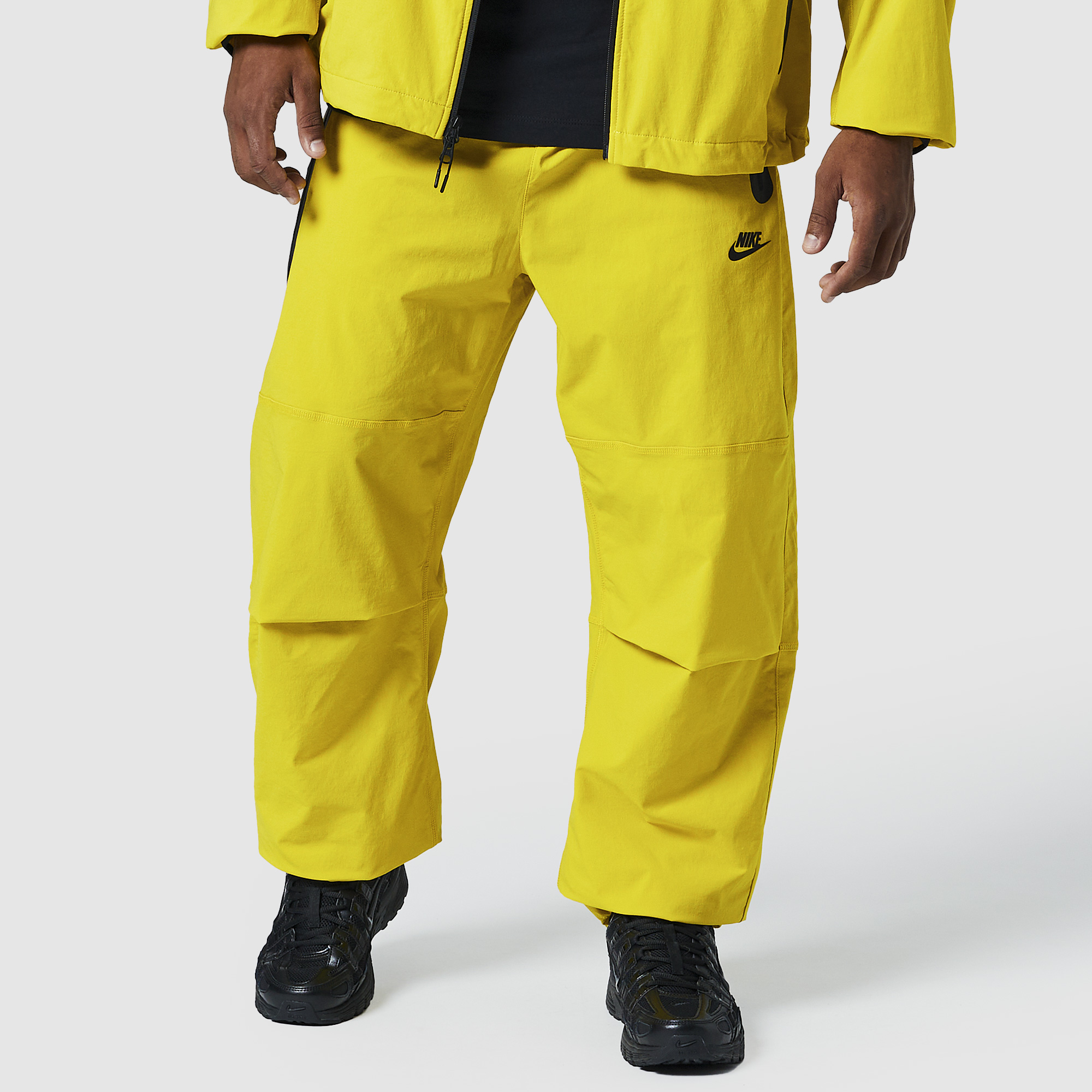 Nike Sportswear Tech Woven Oversized Trousers Yellow