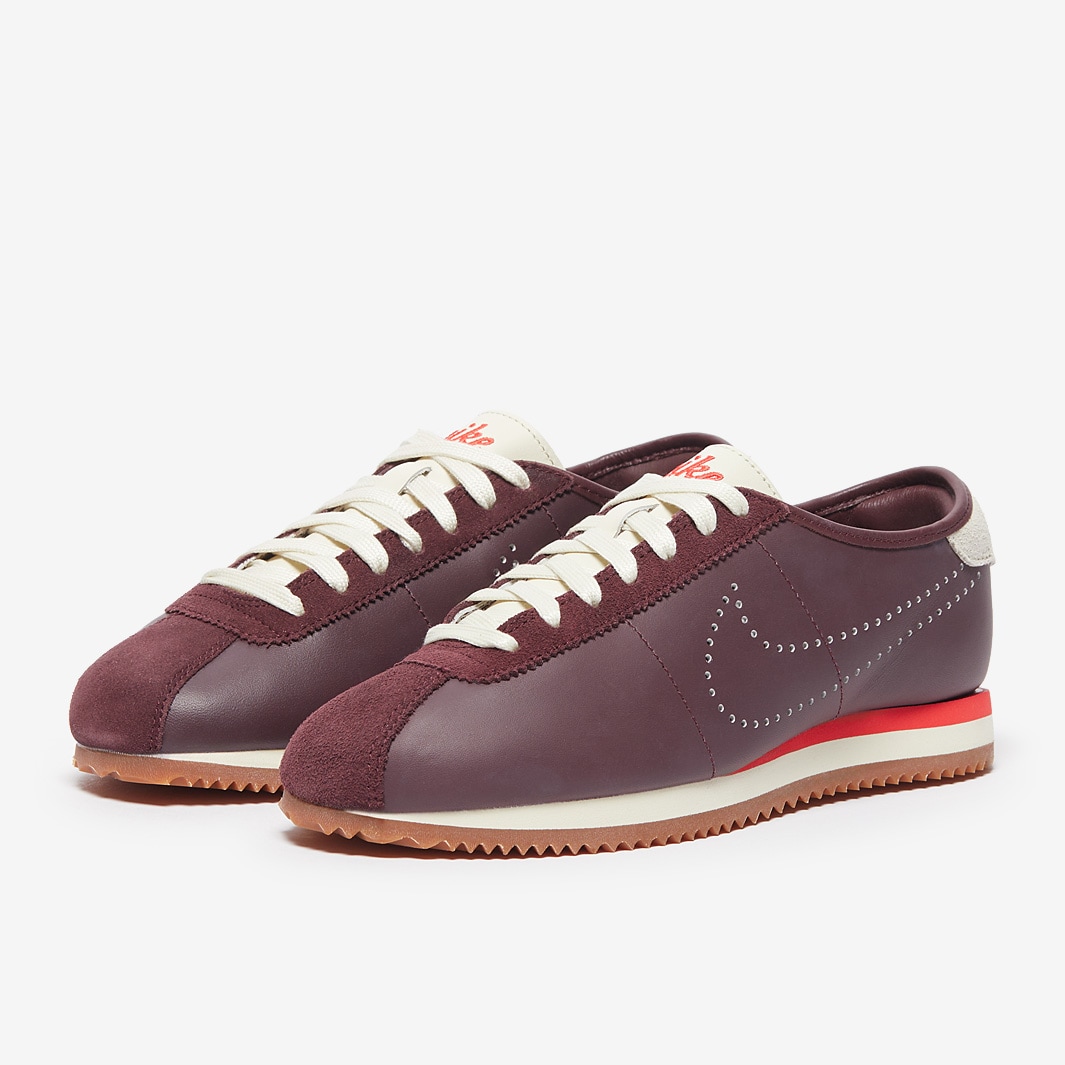nike cortez mens burgundy