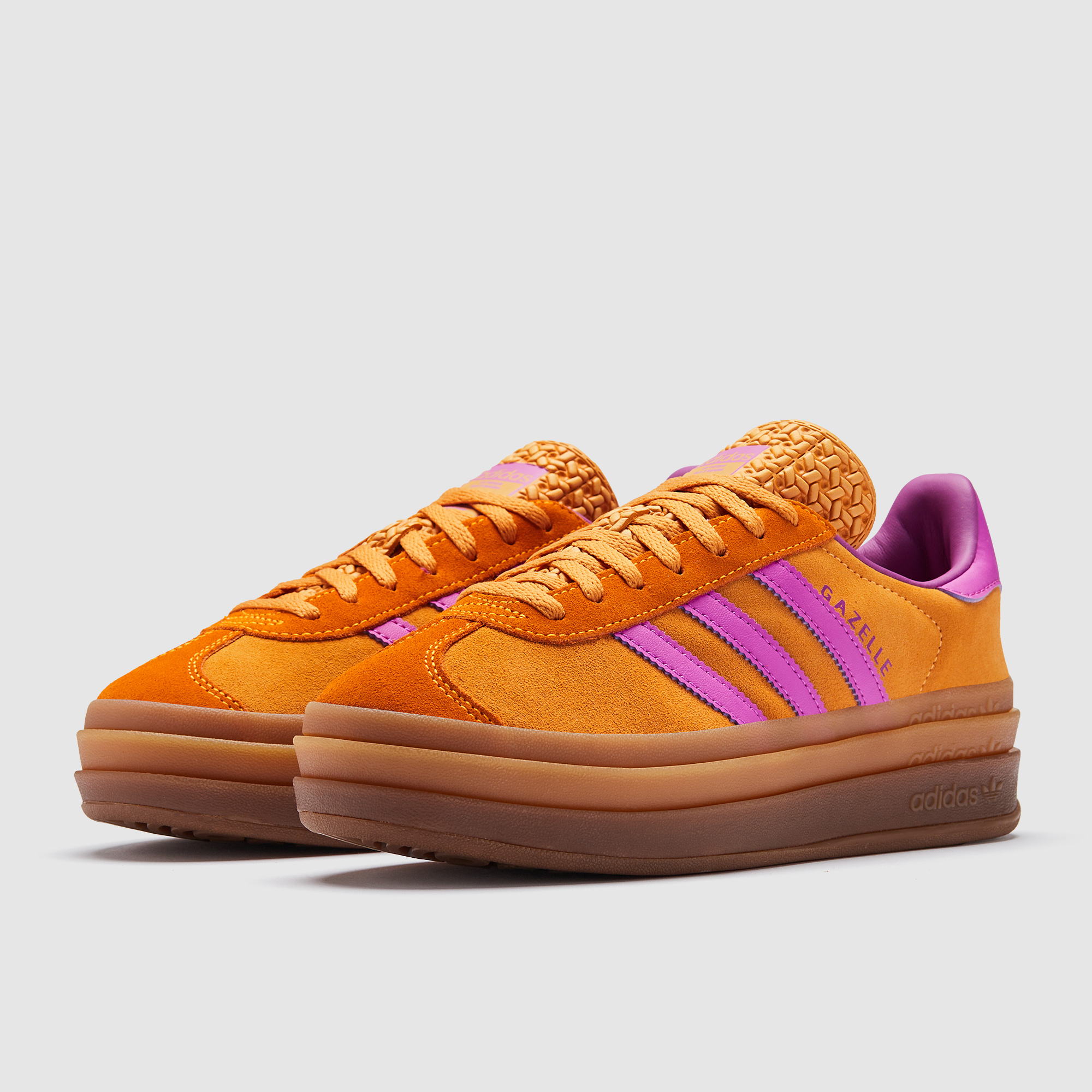 adidas gazelle silver green womens Adidas | Gazelle Bold Sneakers for Women main image 1