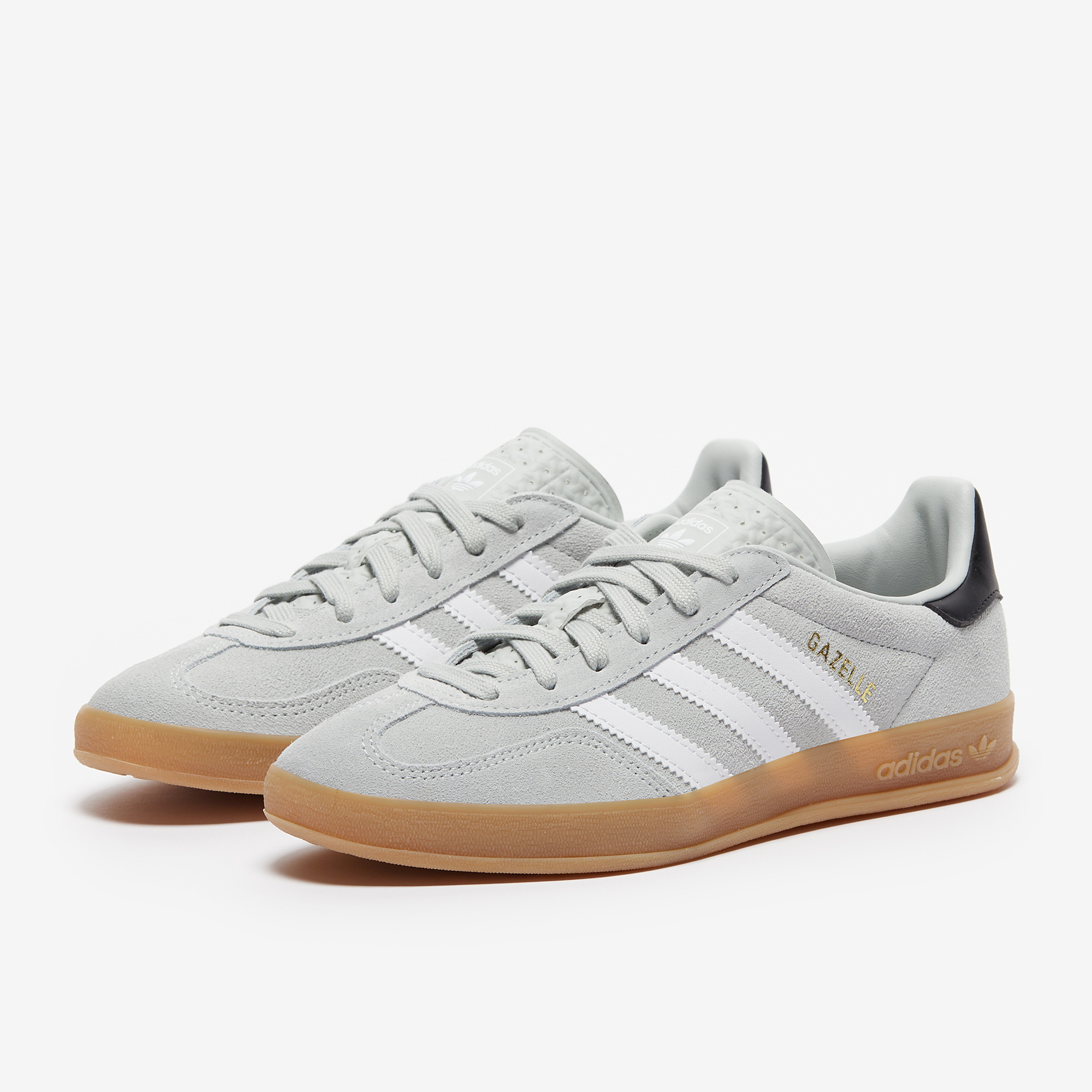 adidas gazelle silver green womens ADIDAS GAZELLE main image 0