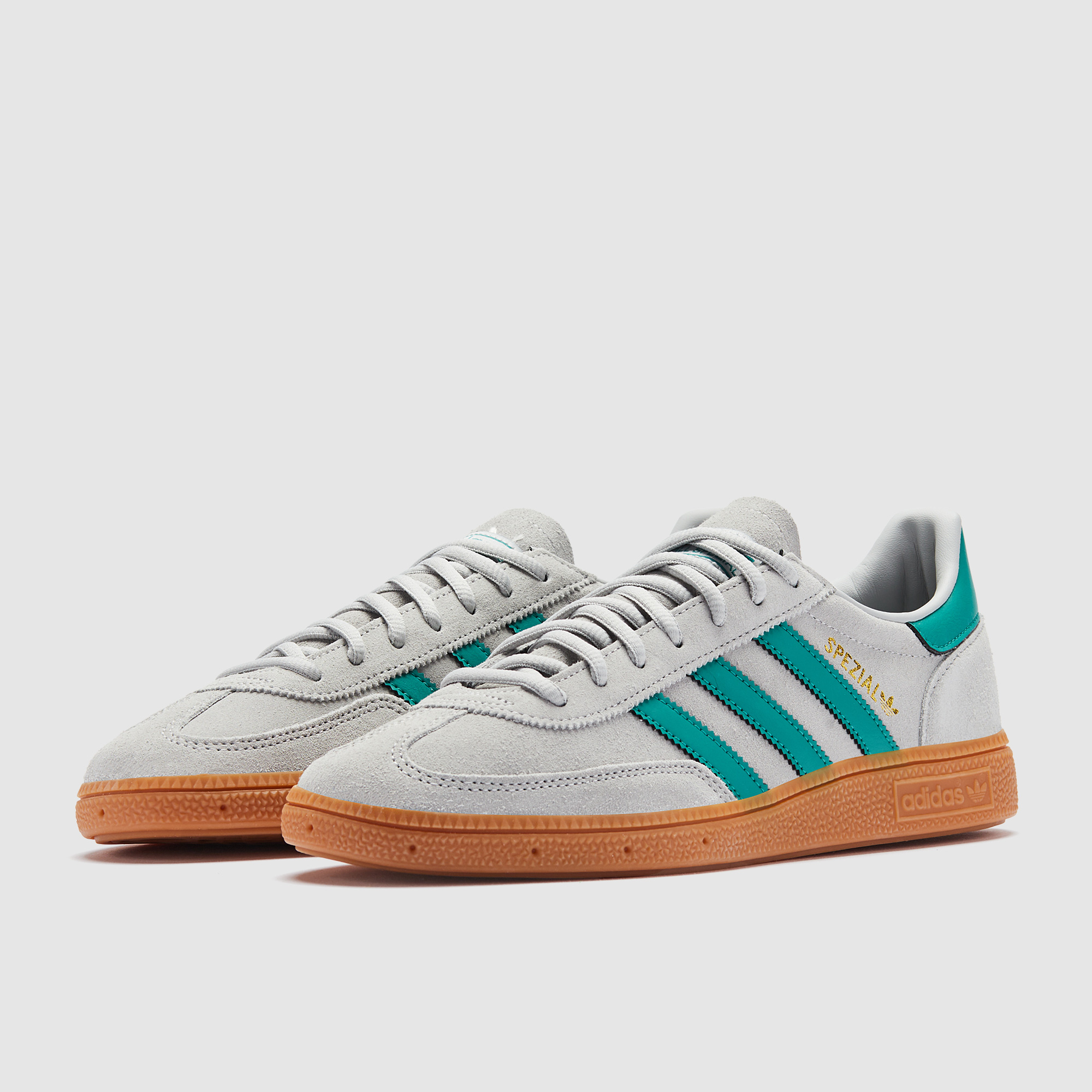 Adidas Originals Handball Spezial Pure Teal Gold Metallic Grey