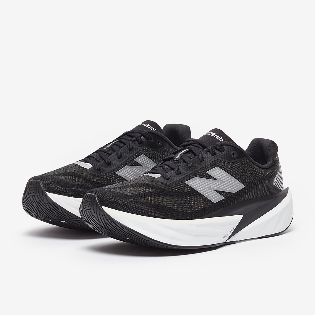 New Balance Fuelcell Rebel V5 Silver Metallic White Black