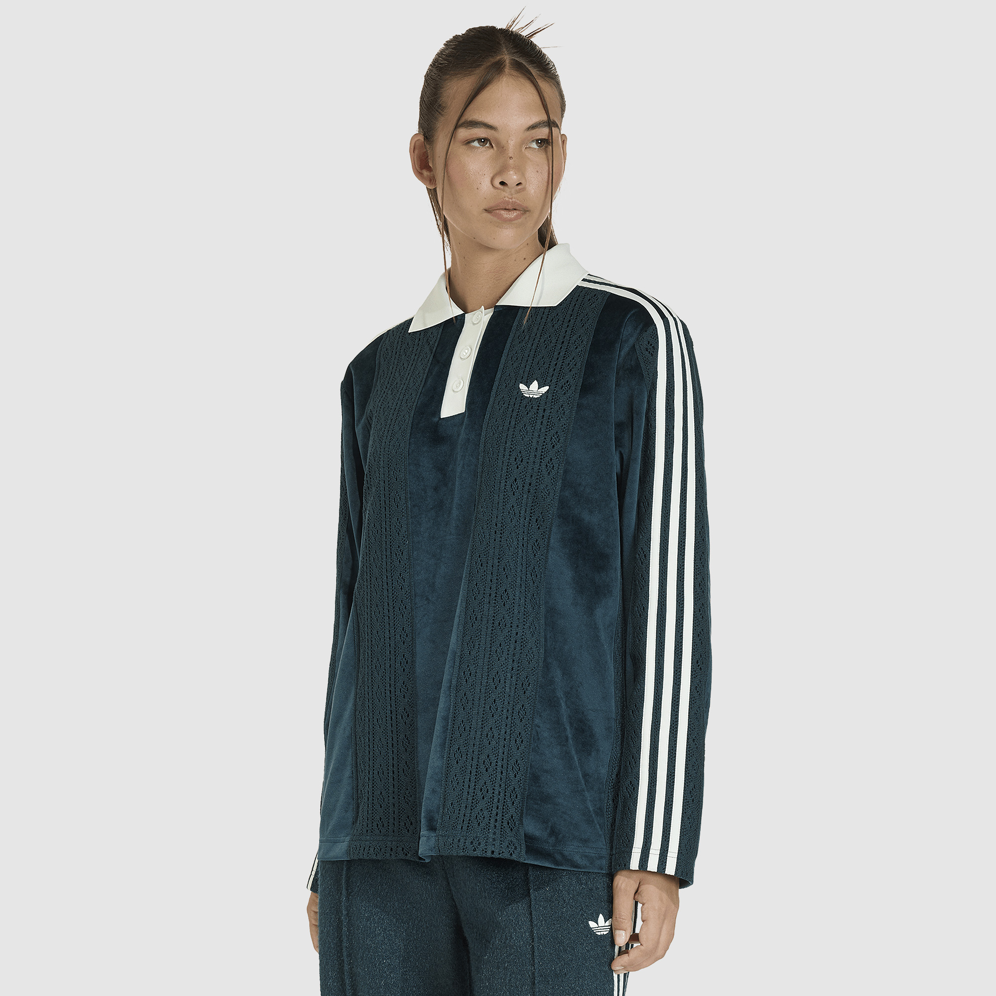 Adidas Originals Womens Long Sleeve Jersey Green