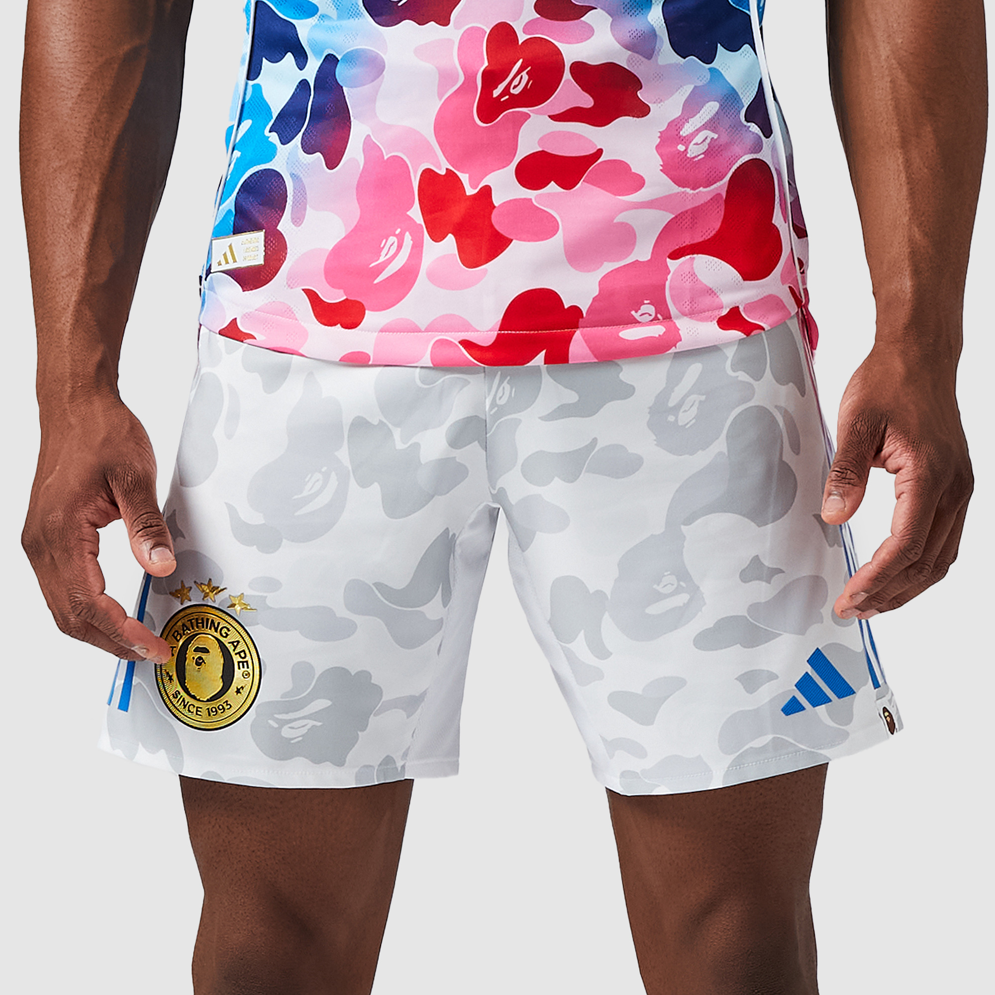 Adidas Originals X Bape Shorts White