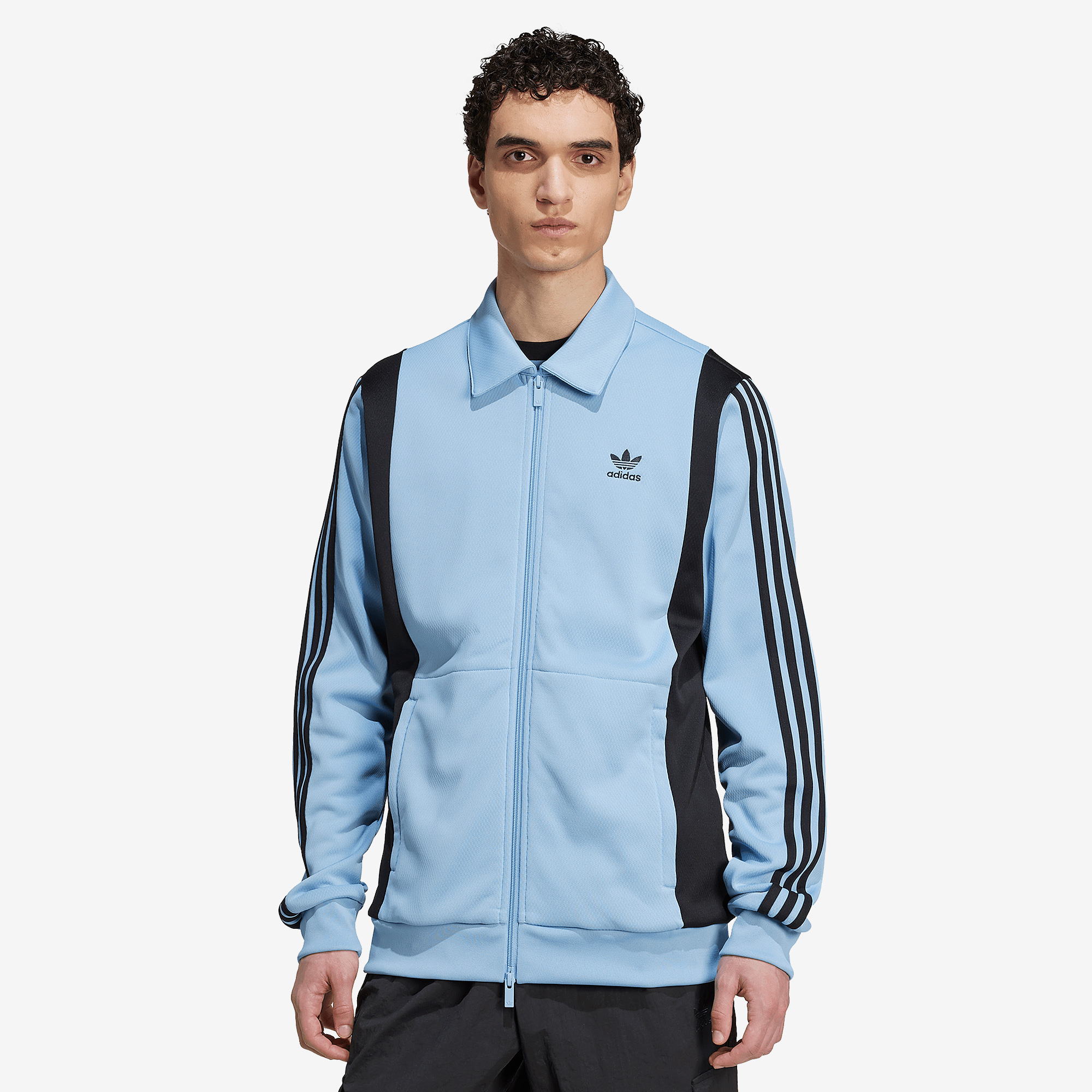 Adidas Originals Adicolor Panel Track Top Blue