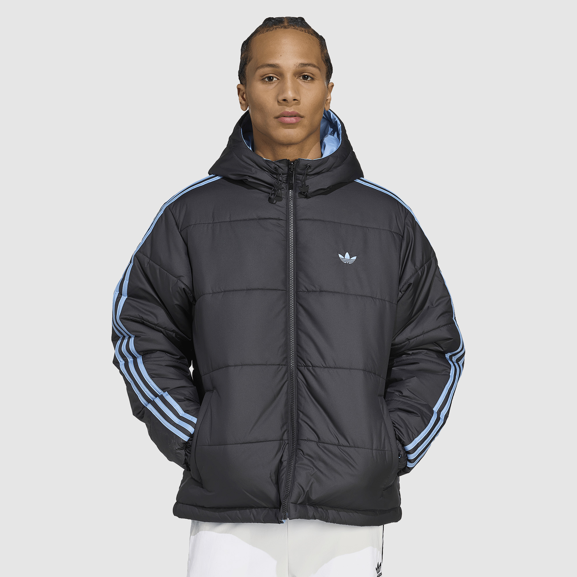 Adidas Originals Adicolor Reversible Jacket Ash Blue Black