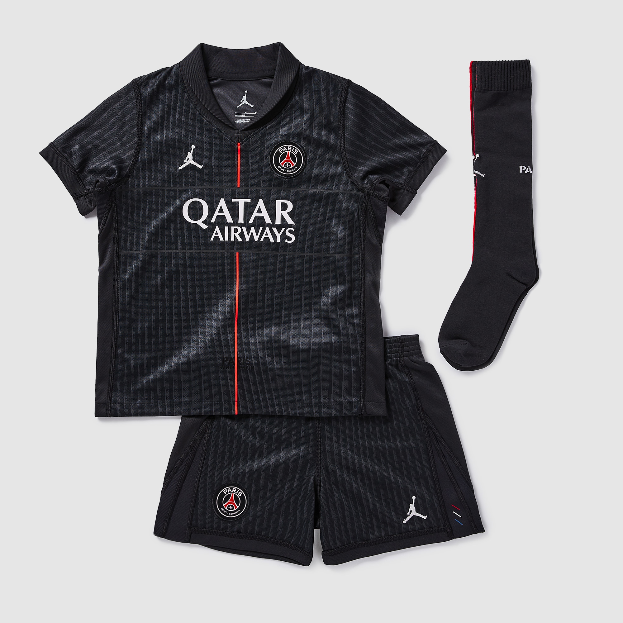 psg x jordan black kit