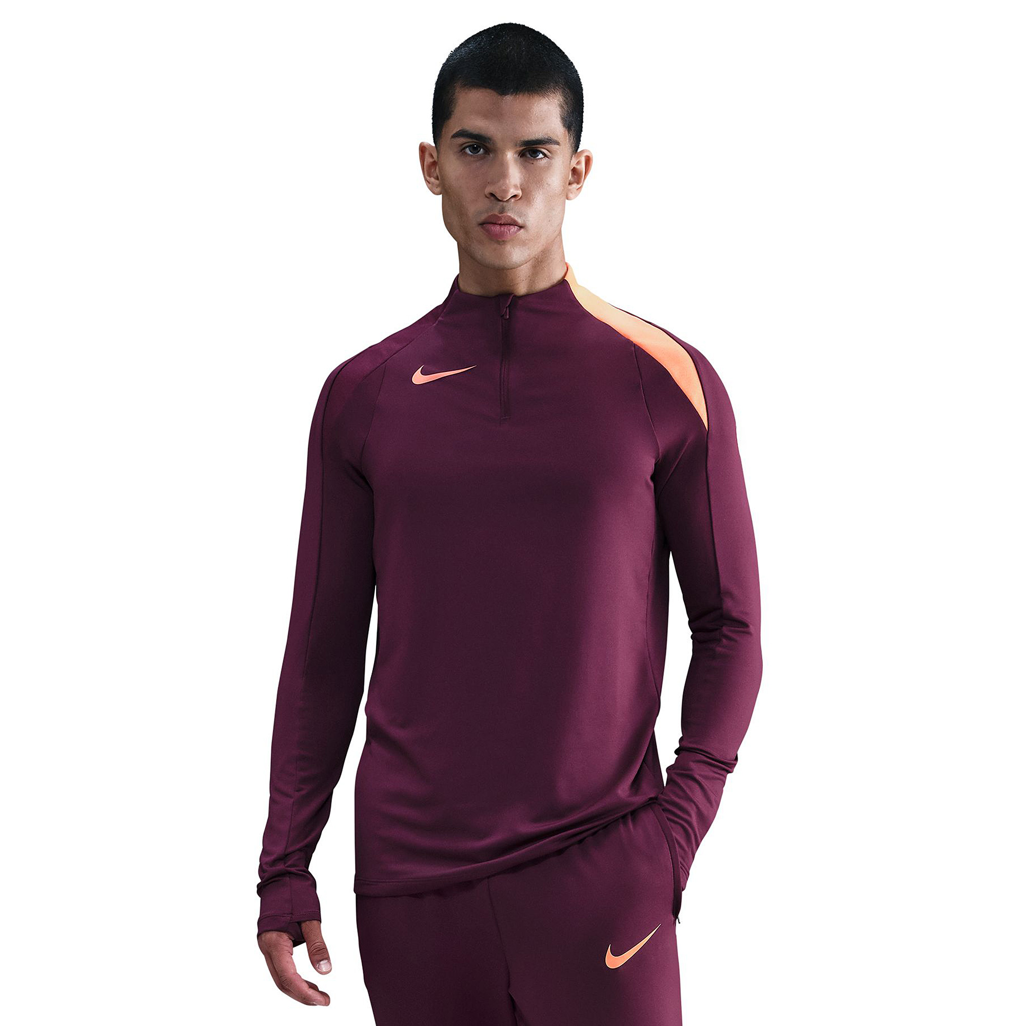 Nike Dri Fit Strike Total 90 Drill Top Red