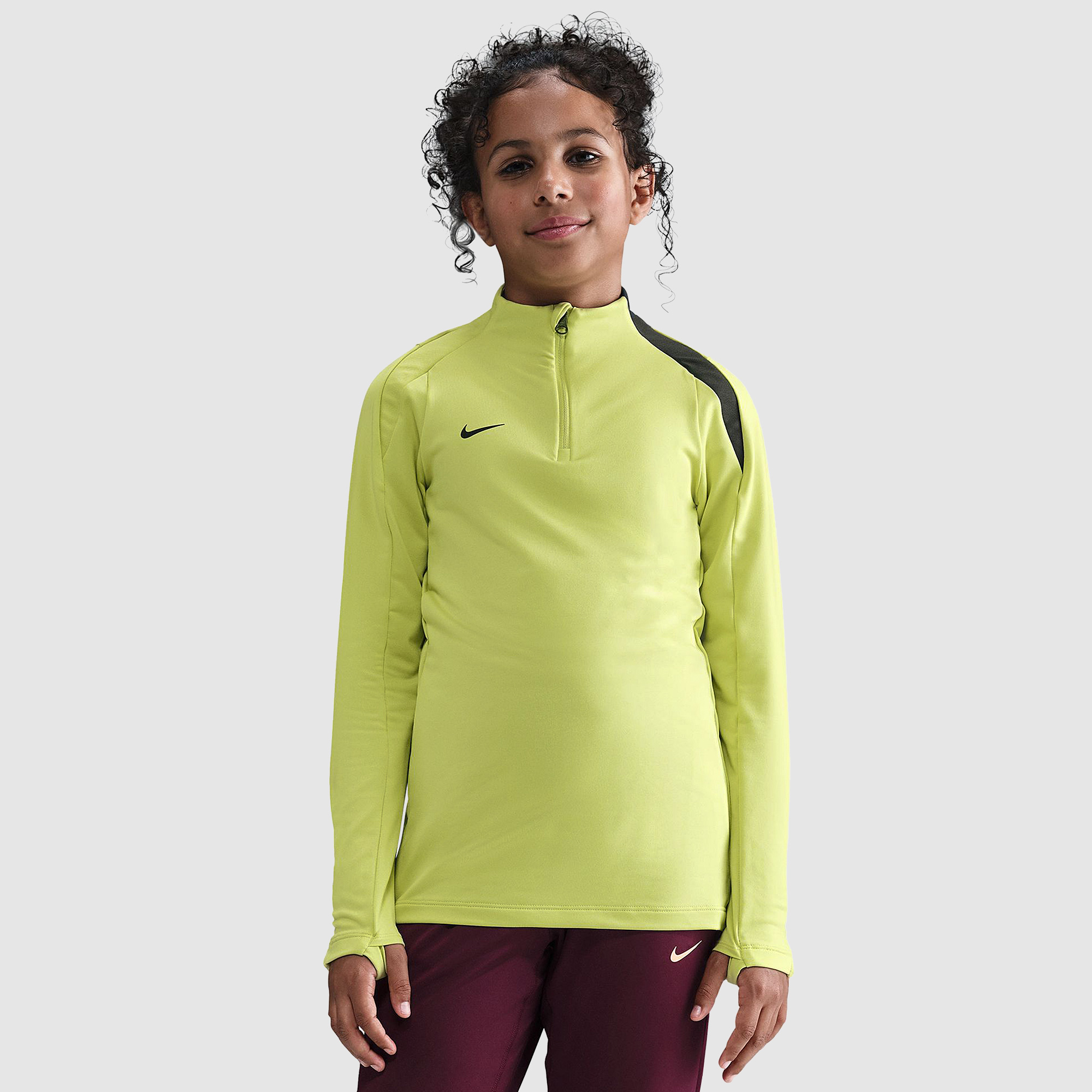 Nike Kids Dri Fit Strike 24 Drill Top Green